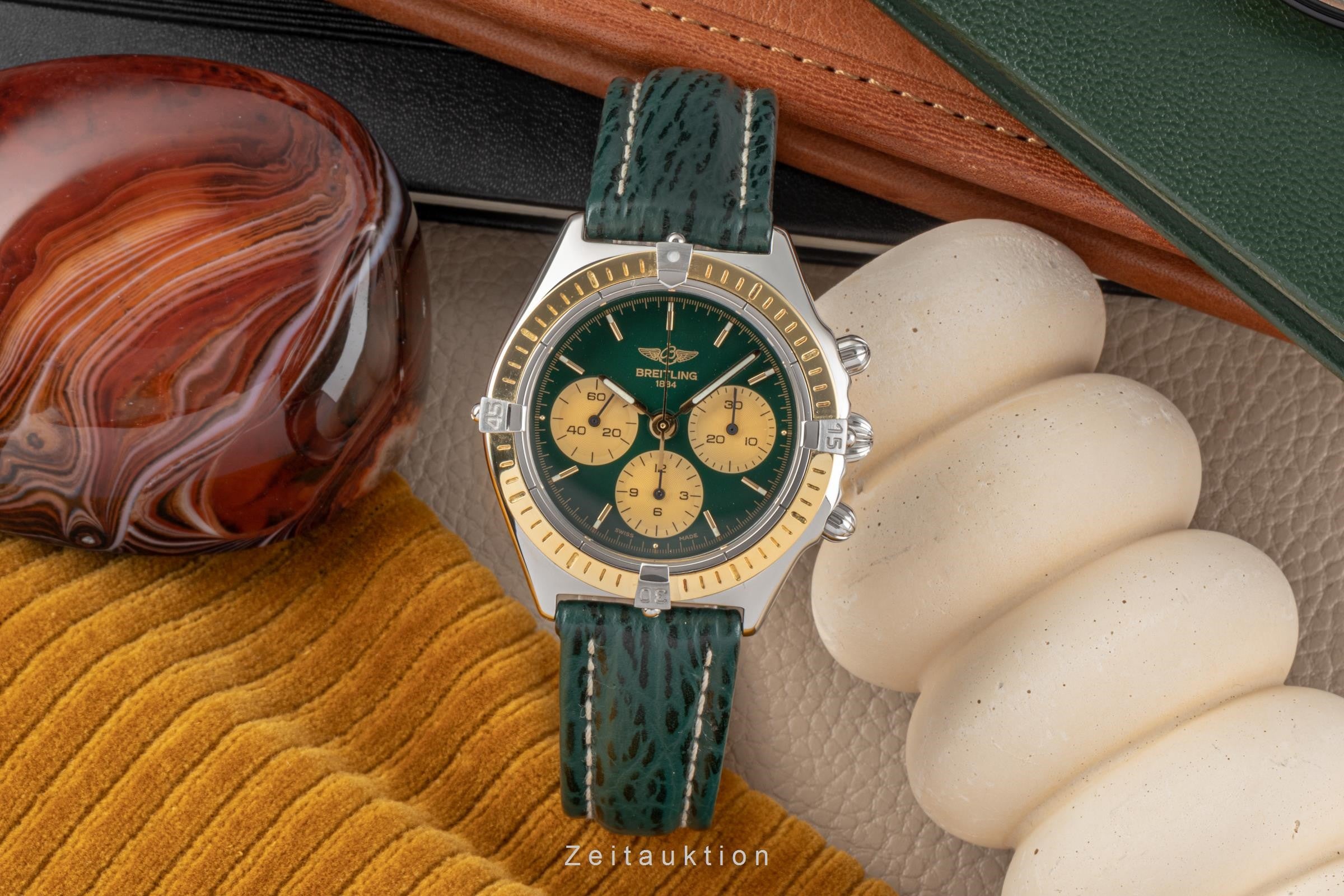 Breitling Callisto steel / gold manual winding men's watch D11047  [2300290]