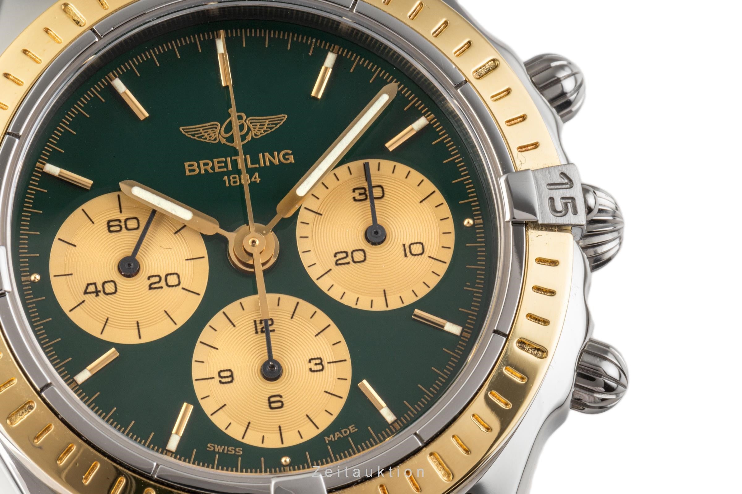 Breitling Callisto steel / gold manual winding men's watch D11047  [2300290]