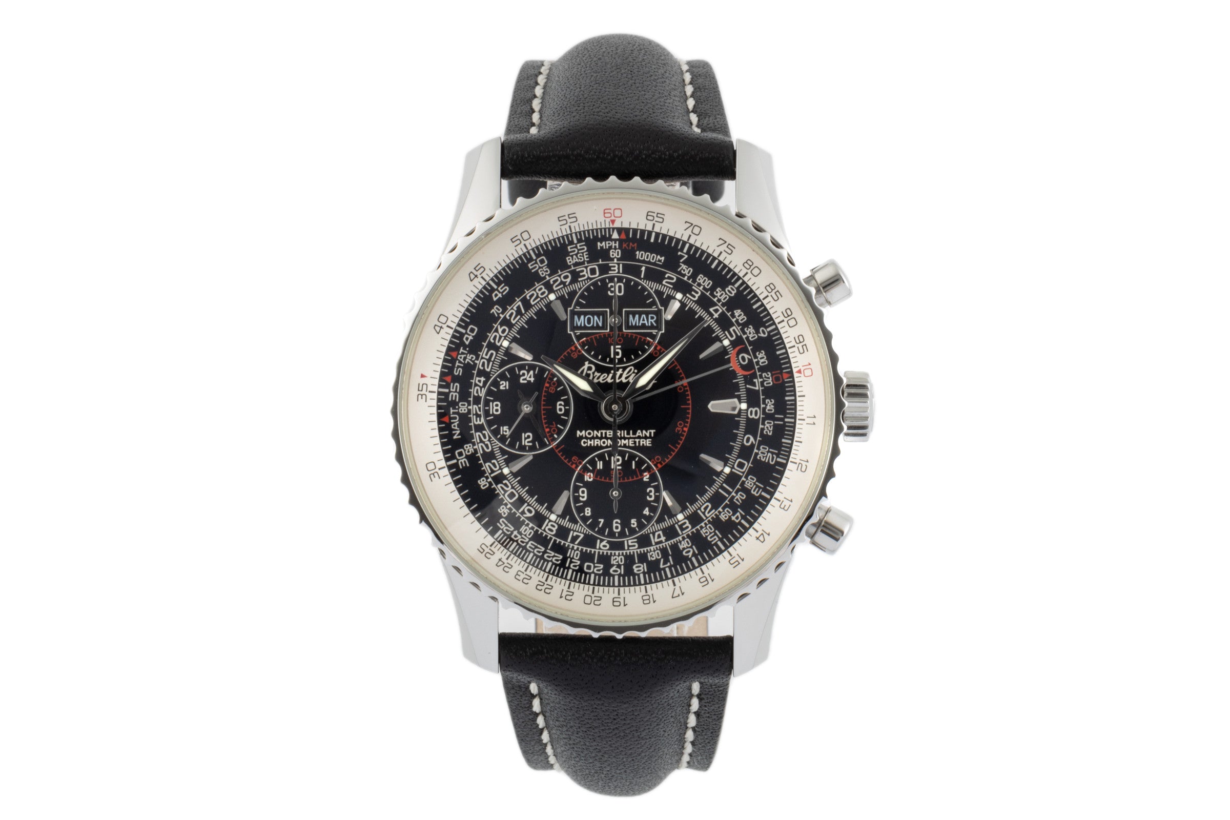 Breitling Navitimer Montbrillant Datora Chronograph Stahl A21330 NP: 5520,- € [2300300]
