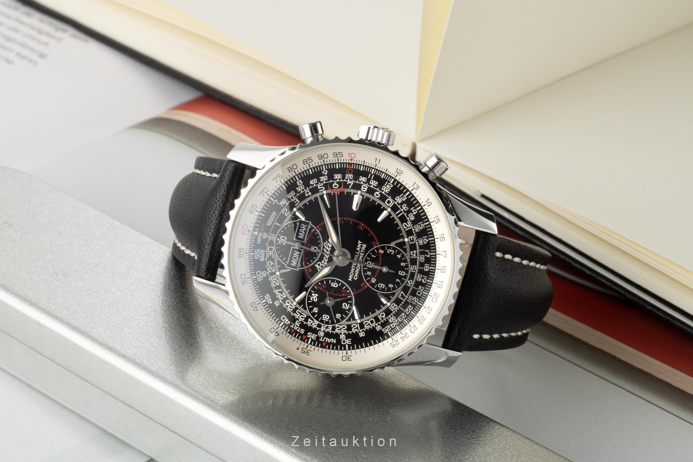 Breitling Navitimer Montbrillant Datora Chronograph Stahl A21330 NP: 5520,- € [2300300]
