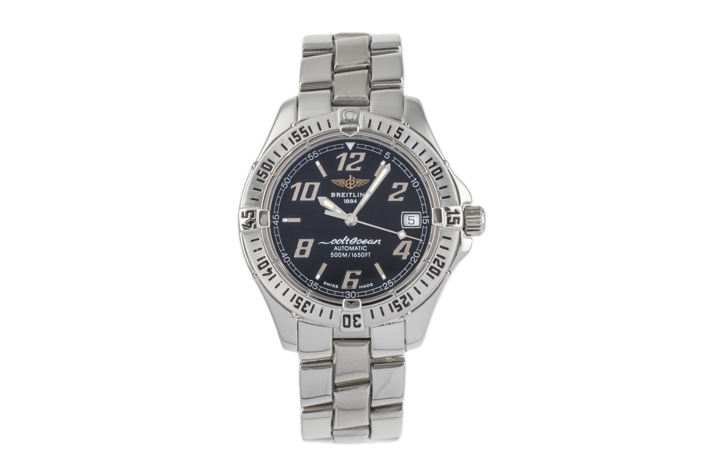 Breitling Colt Ocean 500M Edelstahl Automatik Herrenuhr Ref. A17350 [2300314]