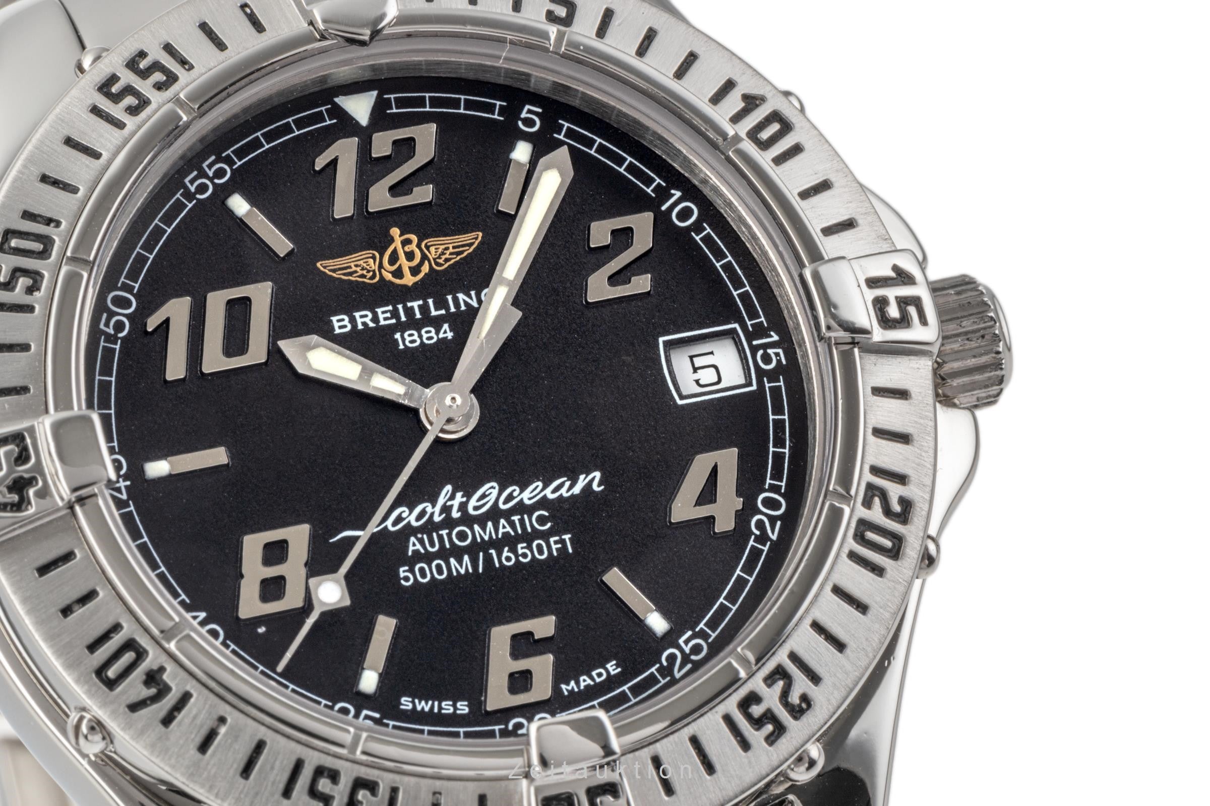 Breitling Colt Ocean 500M Edelstahl Automatik Herrenuhr Ref. A17350 [2300314]
