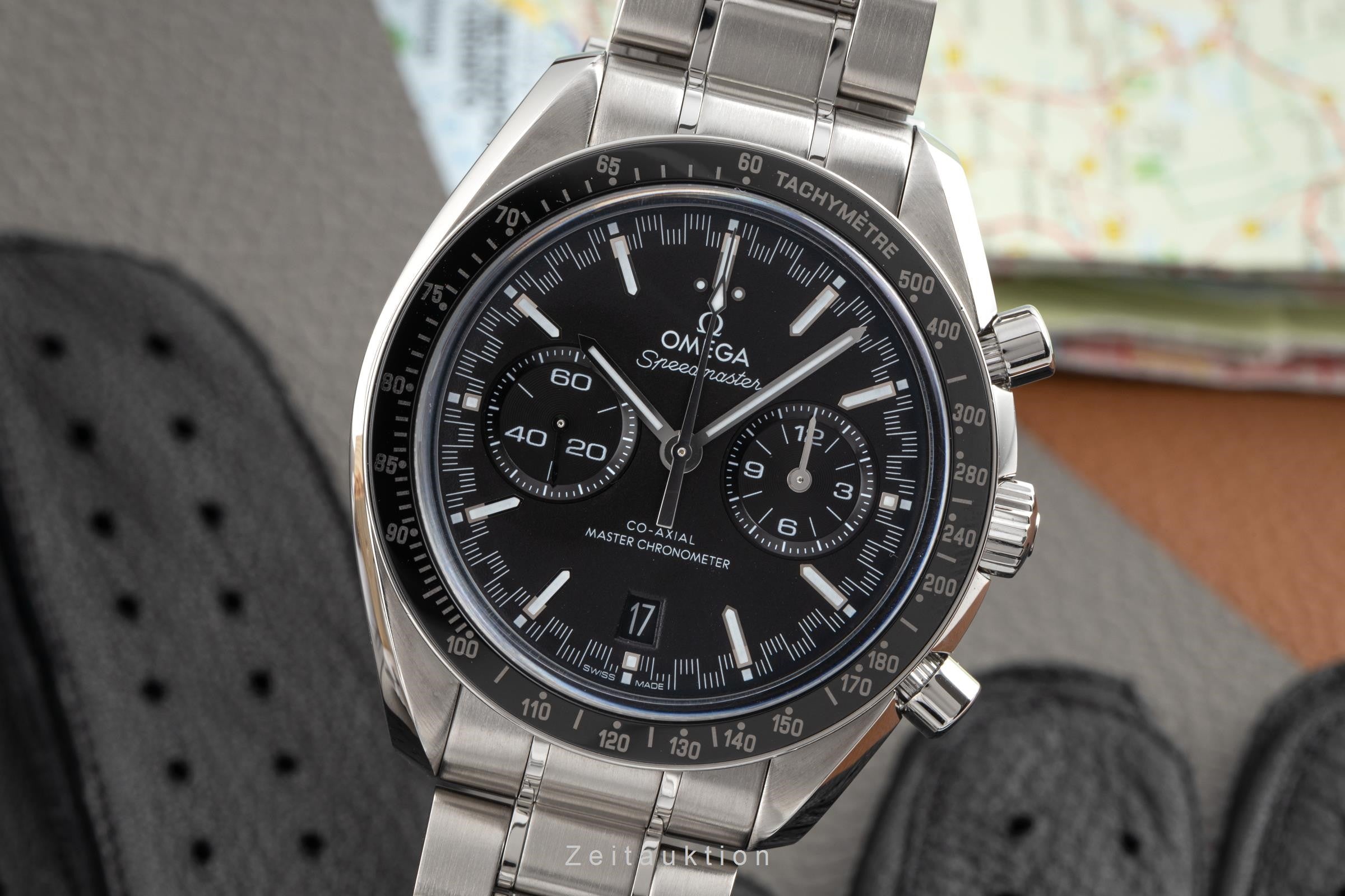 Omega Speedmaster chronograph steel automatic men's watch 329.30.44.51.01.001 LP: 10200EUR  [2300315]