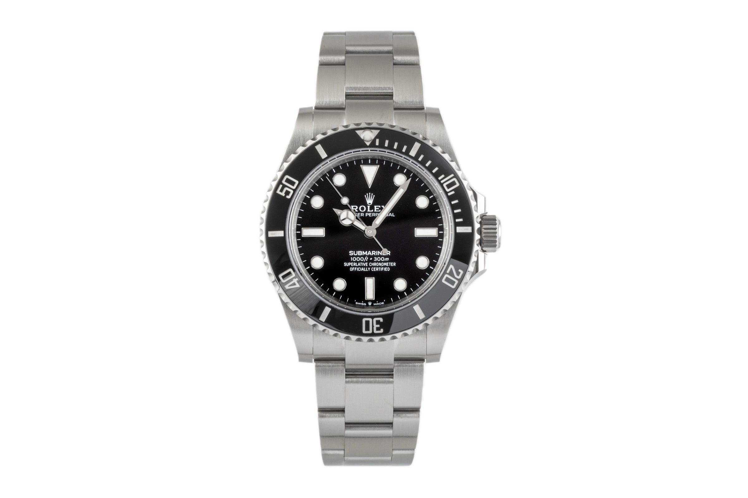 Rolex Submariner No Date 41 Edelstahl Automatik Herrenuhr Ref. 124060 B&P 2022 [2300330]