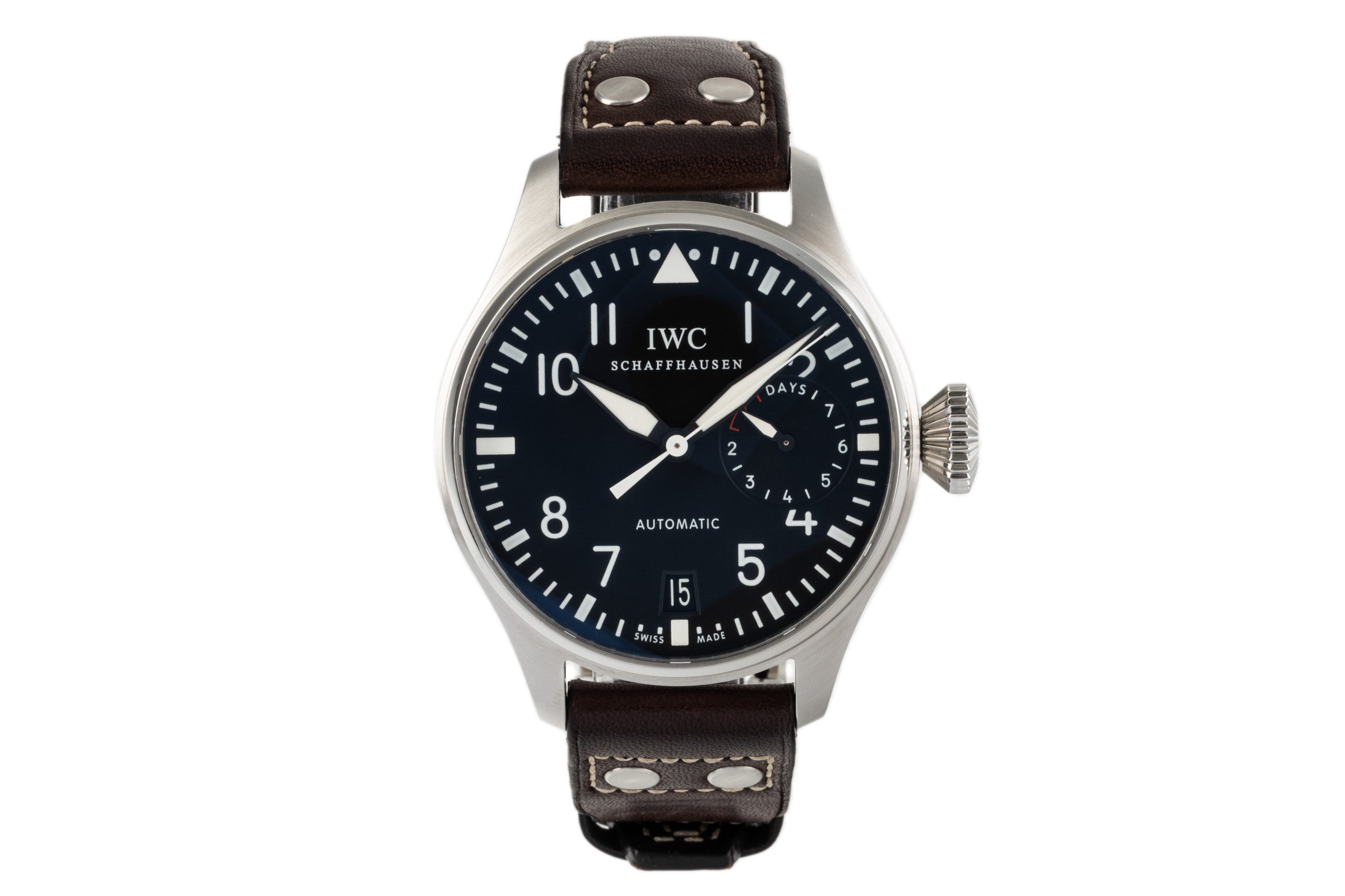 IWC Big Pilot acciaio automatismo orologio da uomo IW500401  [2300340]