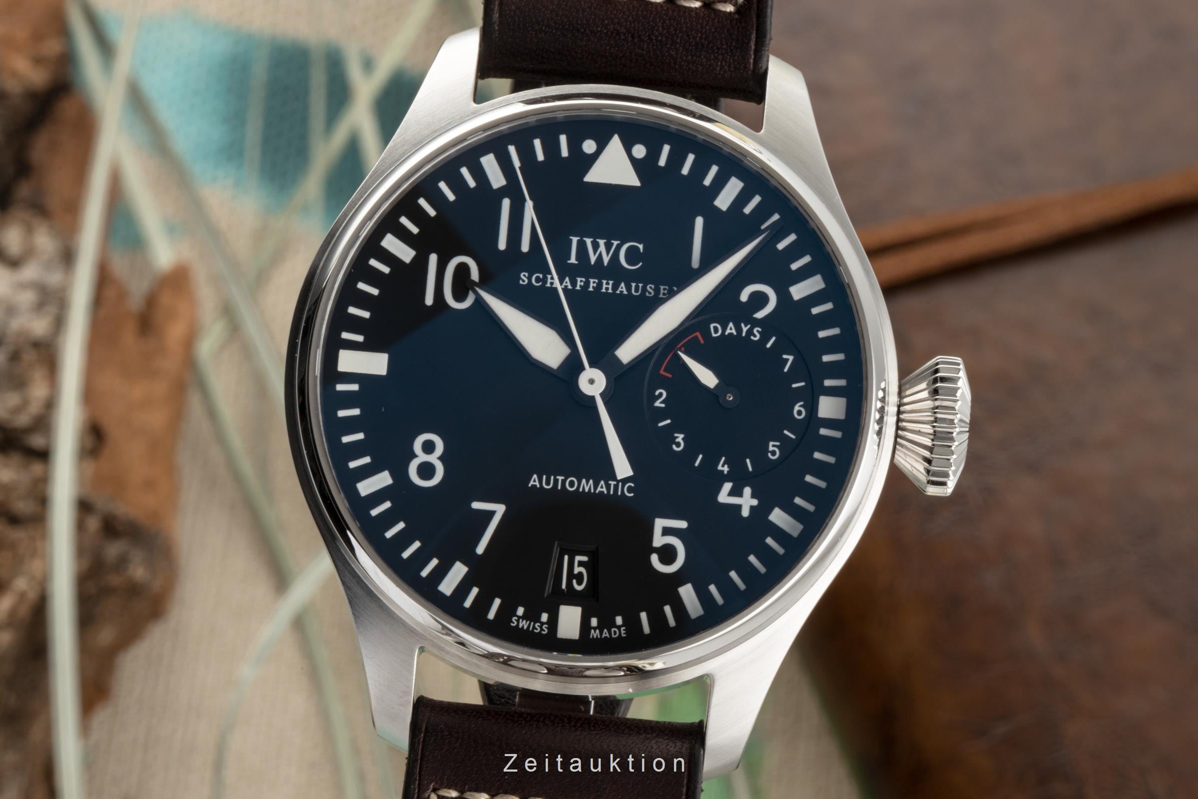 IWC Big Pilot acciaio automatismo orologio da uomo IW500401  [2300340]