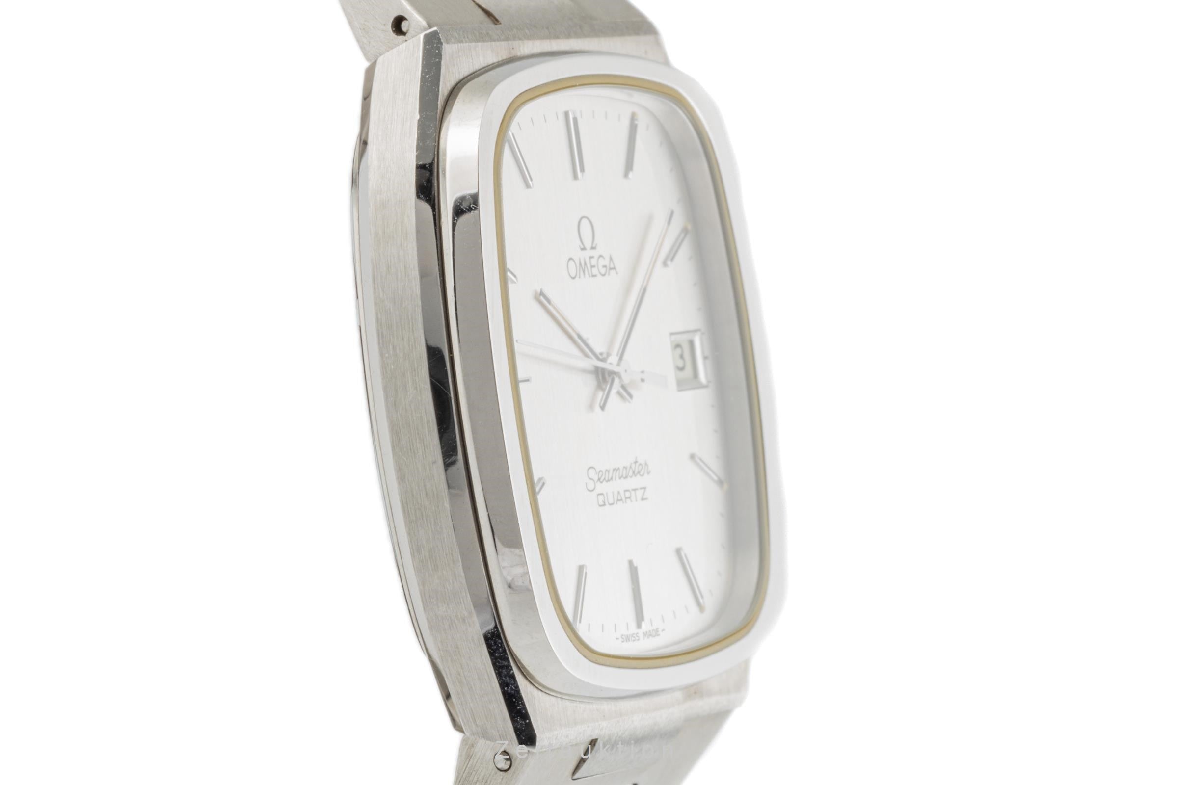 Omega Seamaster acciaio quarzo orologio da uomo 196.0166/396.0887  [2300350]