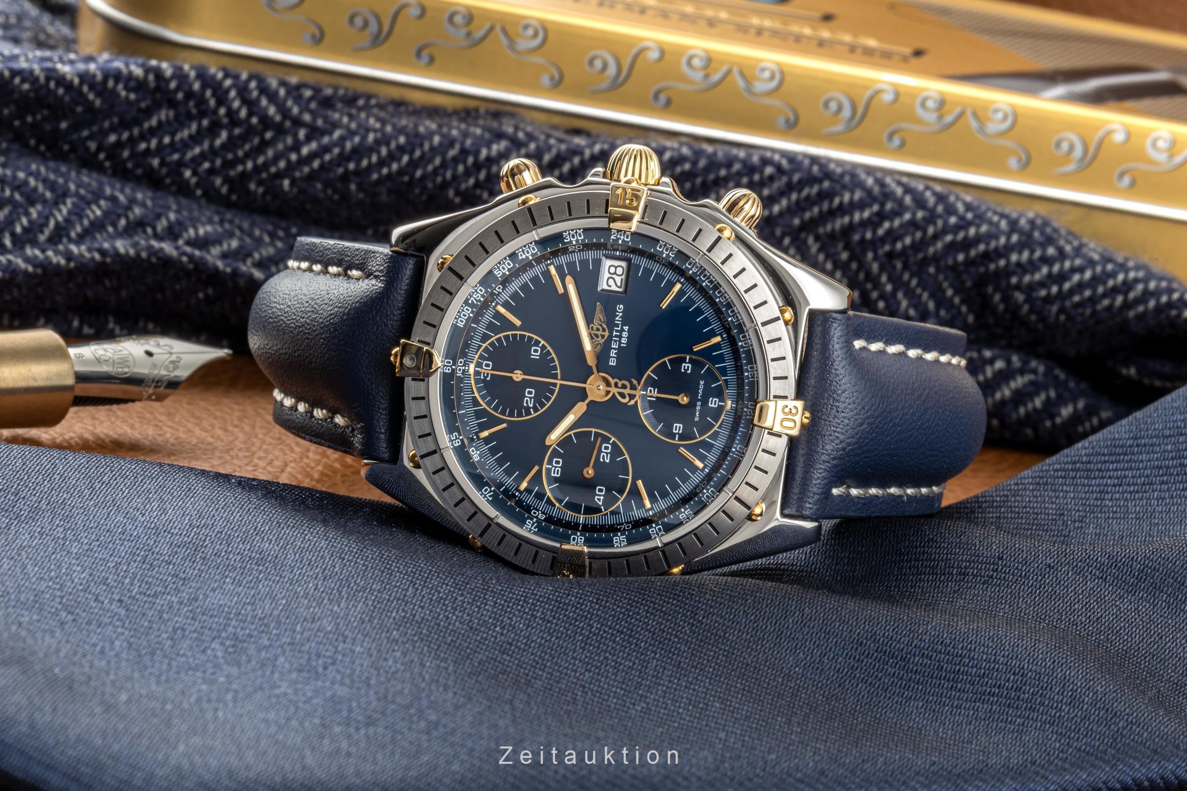 Breitling Chronomat Chronograph Stahl / Gold Automatik Herrenuhr Ref. B13048  [2300360]