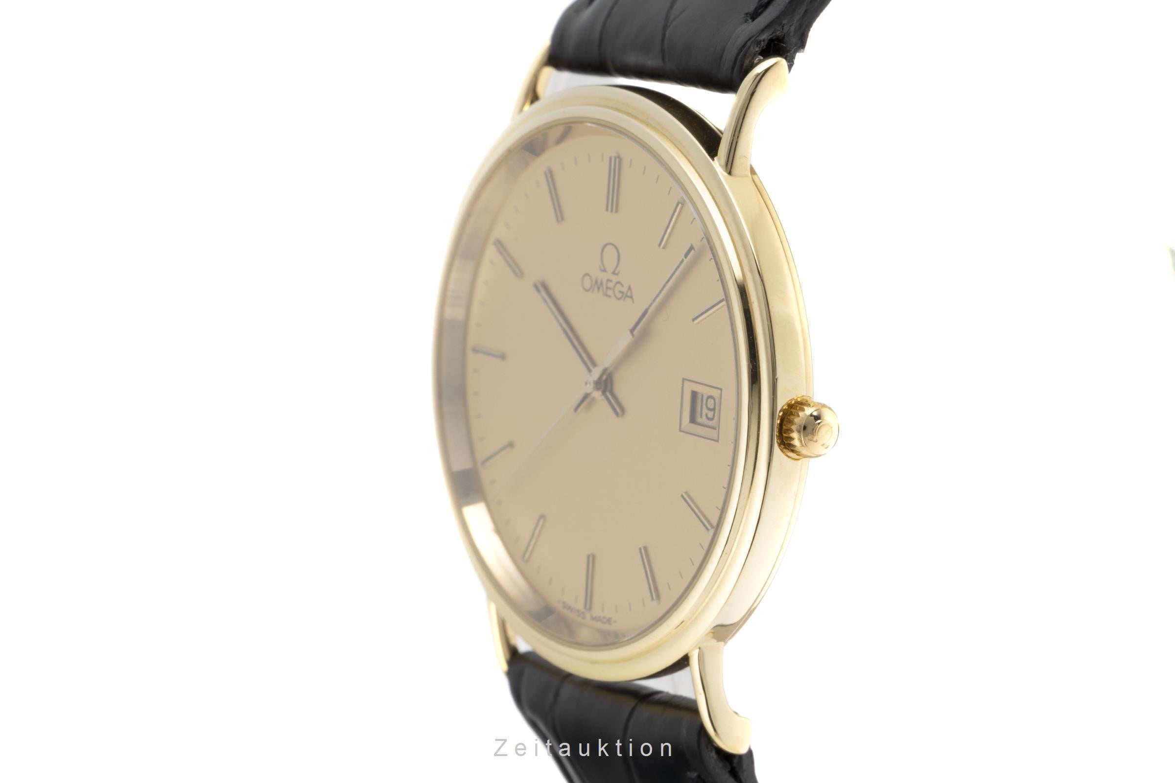 Omega Seamaster 18 ct gold quartz men's watch 196.750  [2300366]