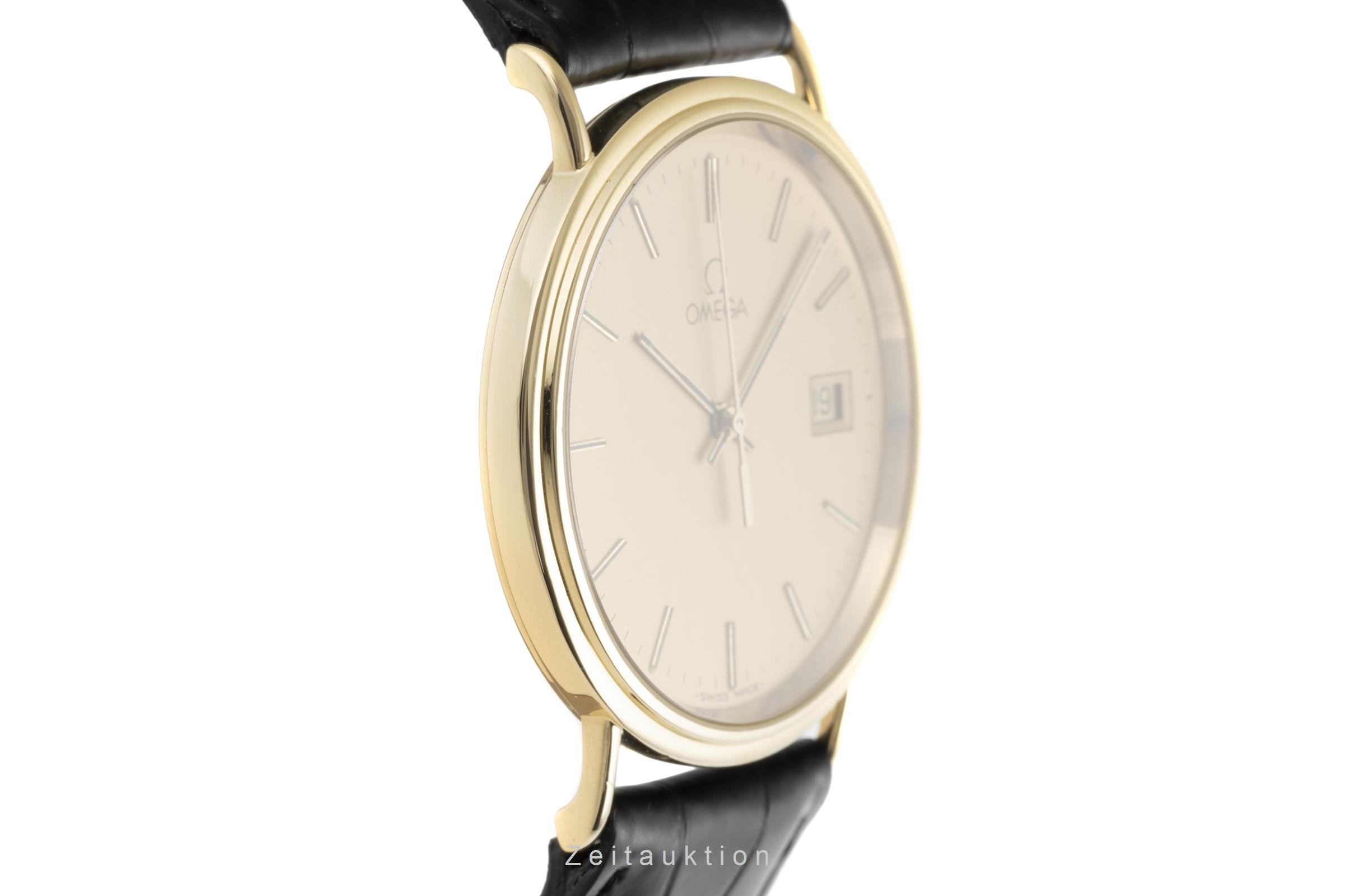 Omega Seamaster 18 ct gold quartz men's watch 196.750  [2300366]