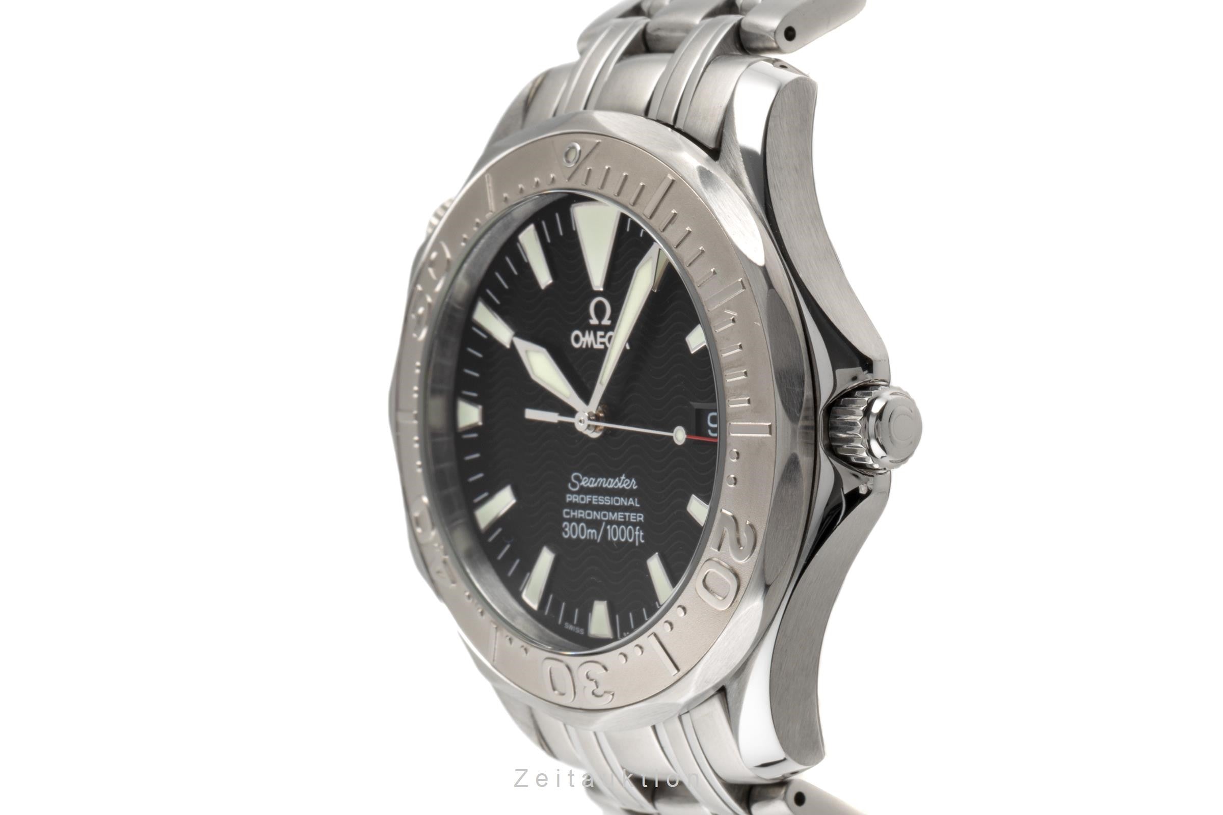 Omega Seamaster steel / white gold automatic men's watch 2230.50.00, 168.1642 LP: 6300EUR  [2300367]