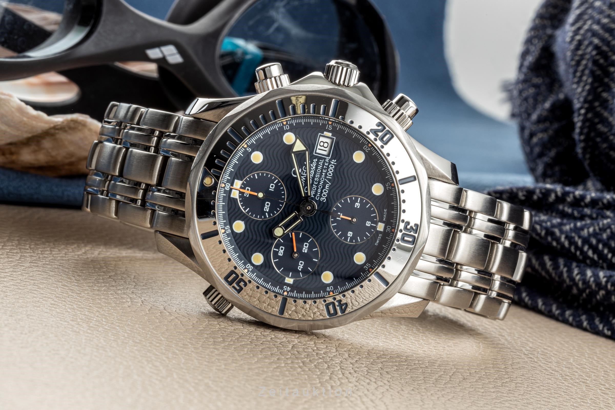 Omega Seamaster chronograph steel automatic Kal. 1154 Ref. 2598.80