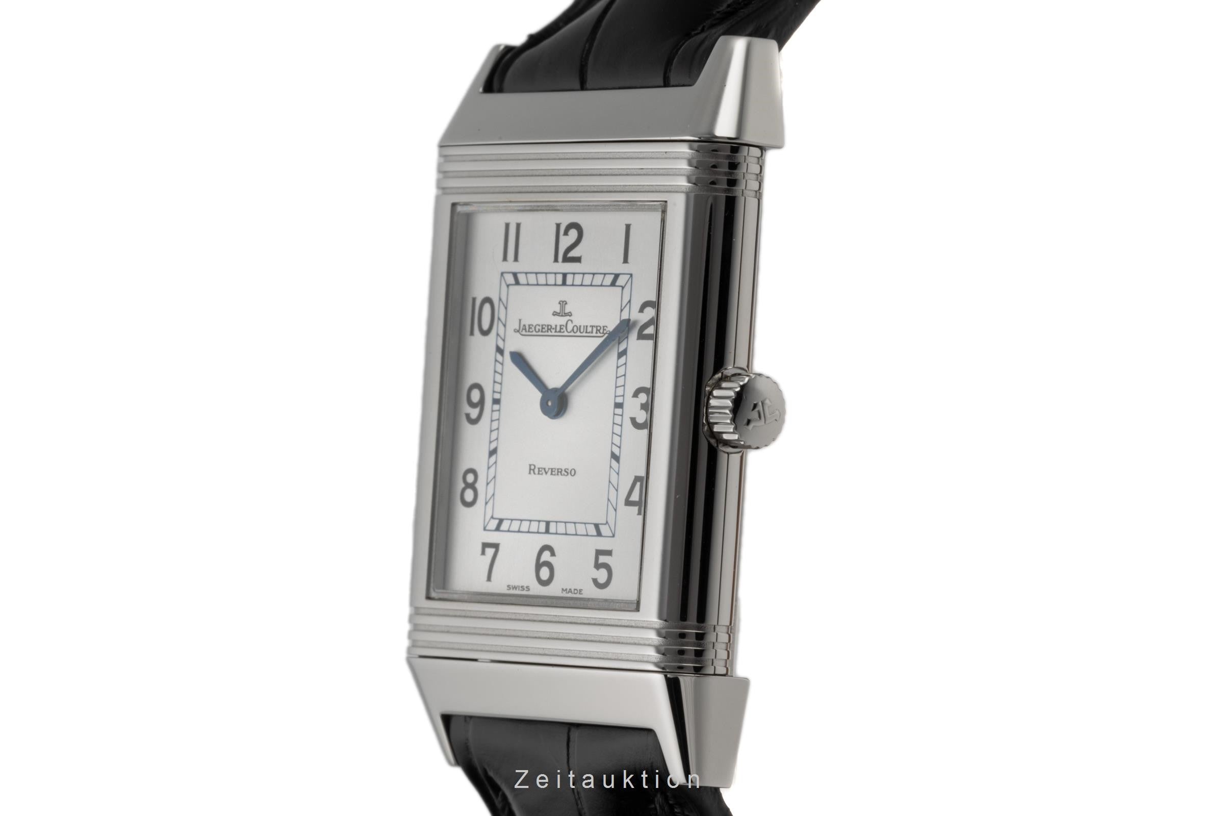 Jaeger LeCoultre Reverso acciaio quarzo orologio da uomo Q2518410, 252.8.08 LP: 6550EUR  [2300381]