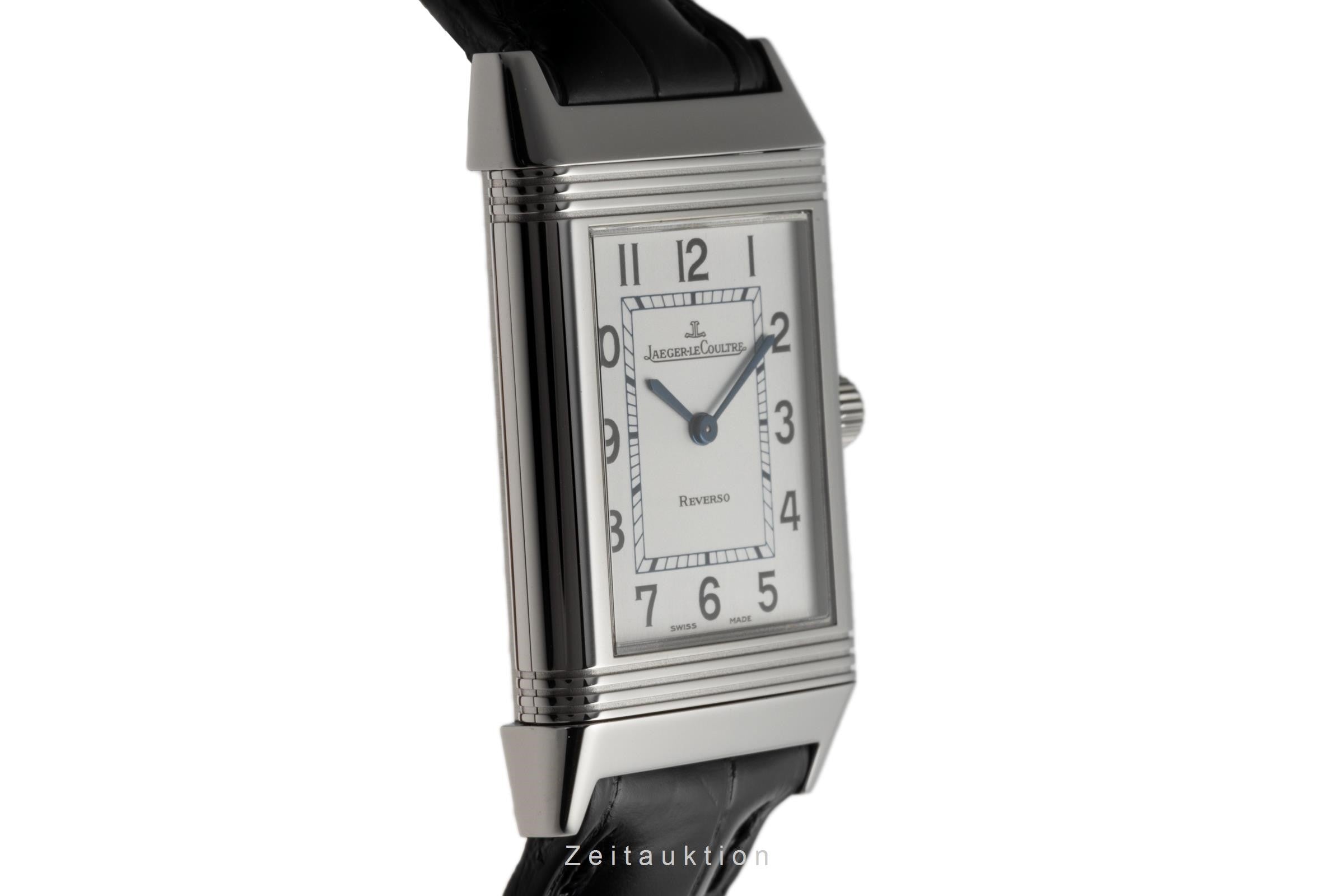 Jaeger LeCoultre Reverso acciaio quarzo orologio da uomo Q2518410, 252.8.08 LP: 6550EUR  [2300381]