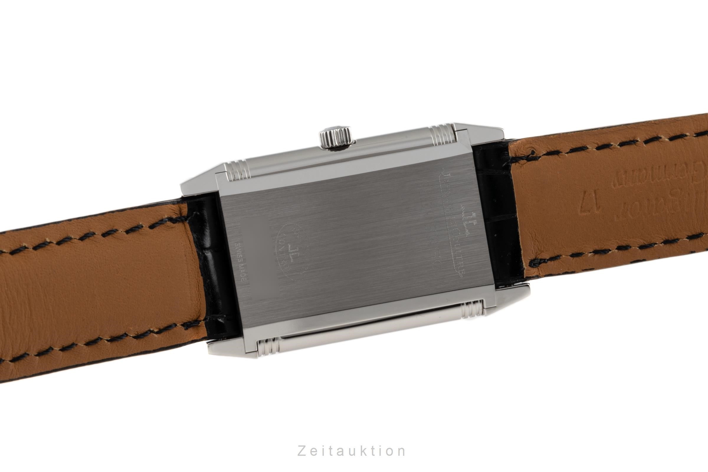 Jaeger LeCoultre Reverso acciaio quarzo orologio da uomo Q2518410, 252.8.08 LP: 6550EUR  [2300381]