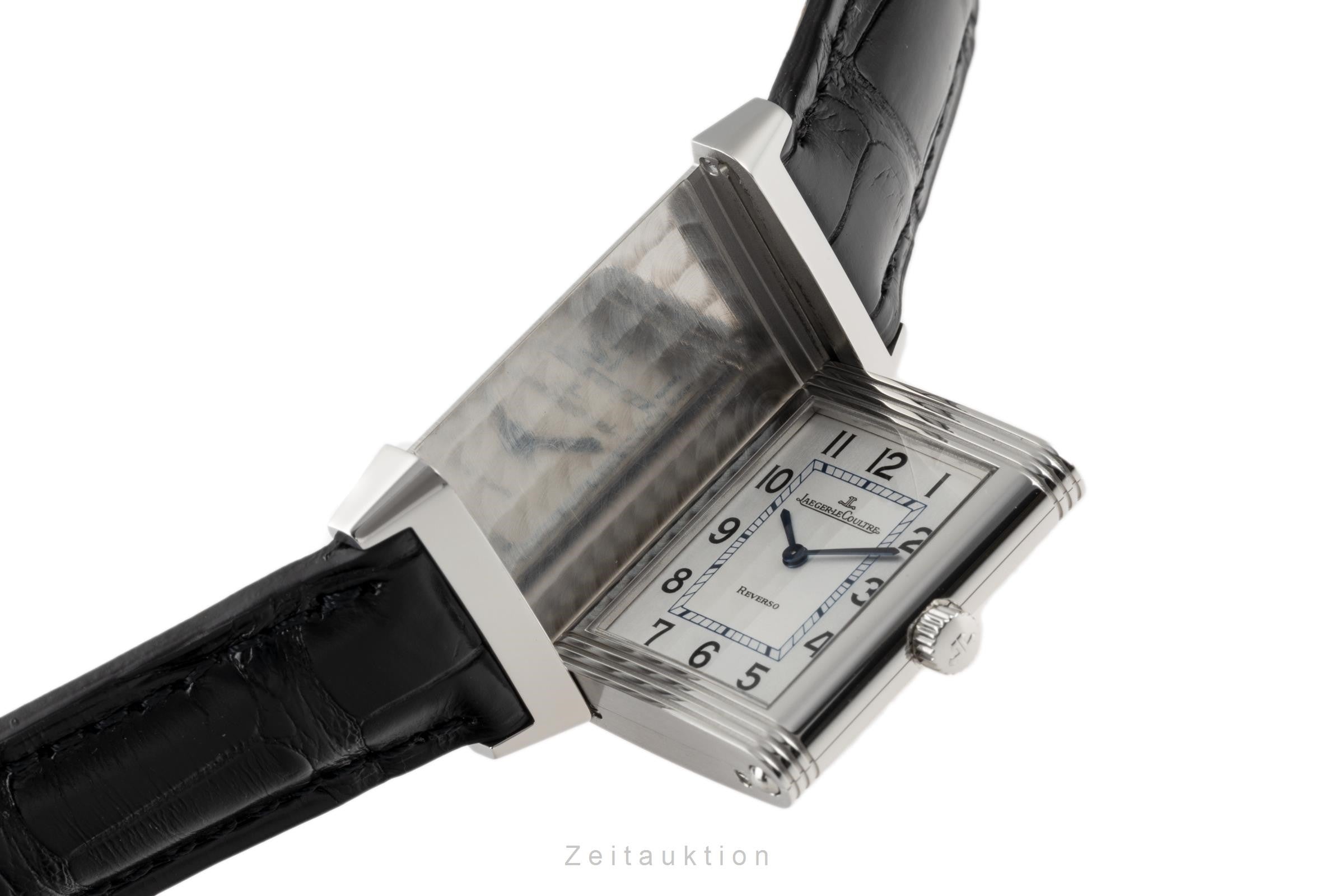 Jaeger LeCoultre Reverso acciaio quarzo orologio da uomo Q2518410, 252.8.08 LP: 6550EUR  [2300381]