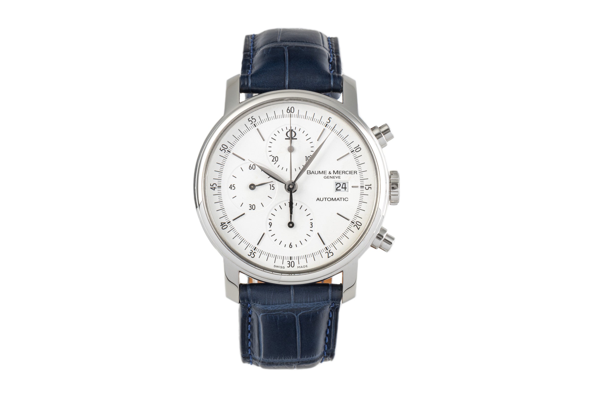 Baume & Mercier Classima Chronograph Stahl Automatik Herrenuhr Ref. 65533  [2300394]