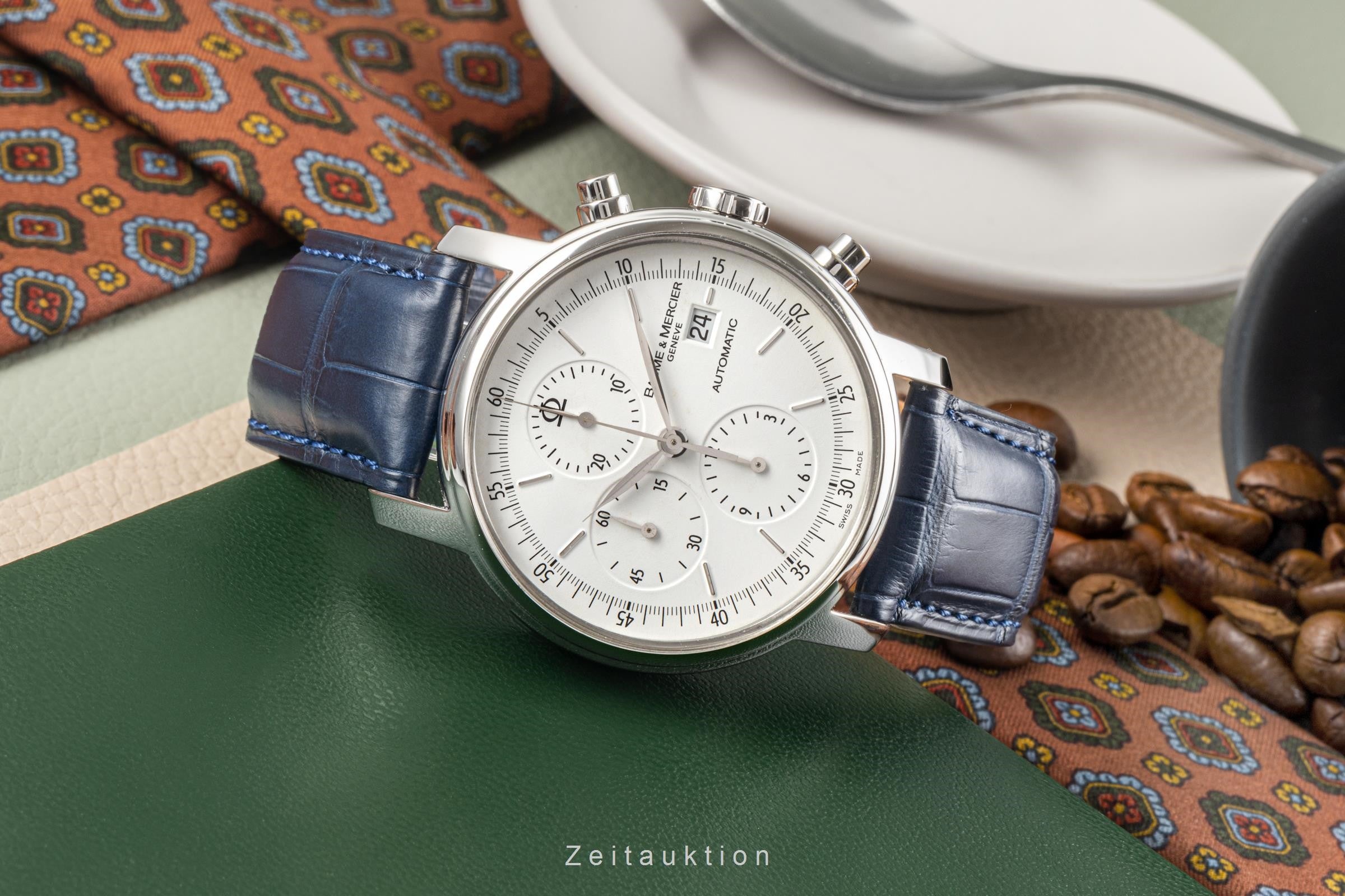 Baume & Mercier Classima Chronograph Stahl Automatik Herrenuhr Ref. 65533  [2300394]