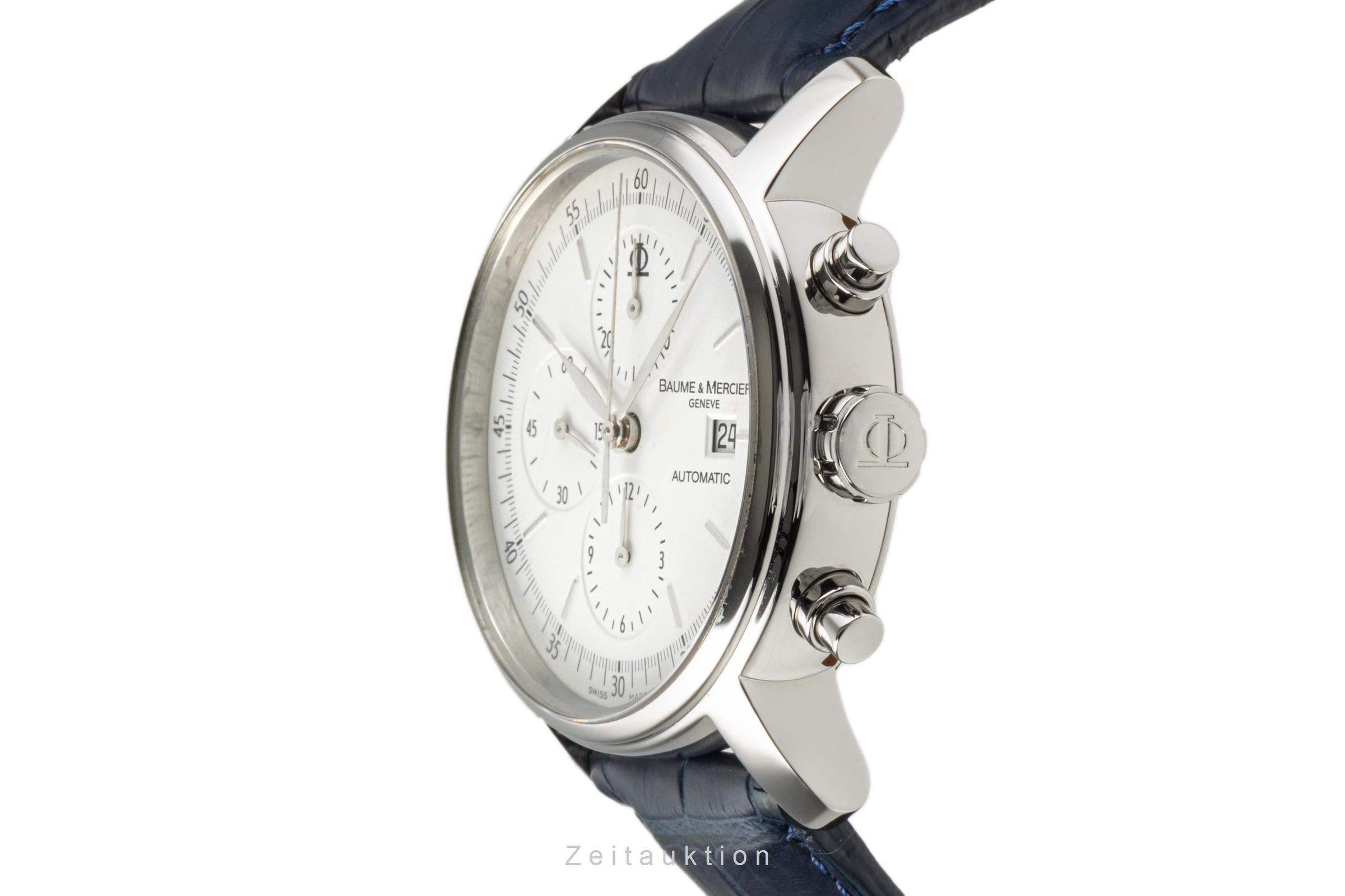 Baume & Mercier Classima Chronograph Stahl Automatik Herrenuhr Ref. 65533  [2300394]