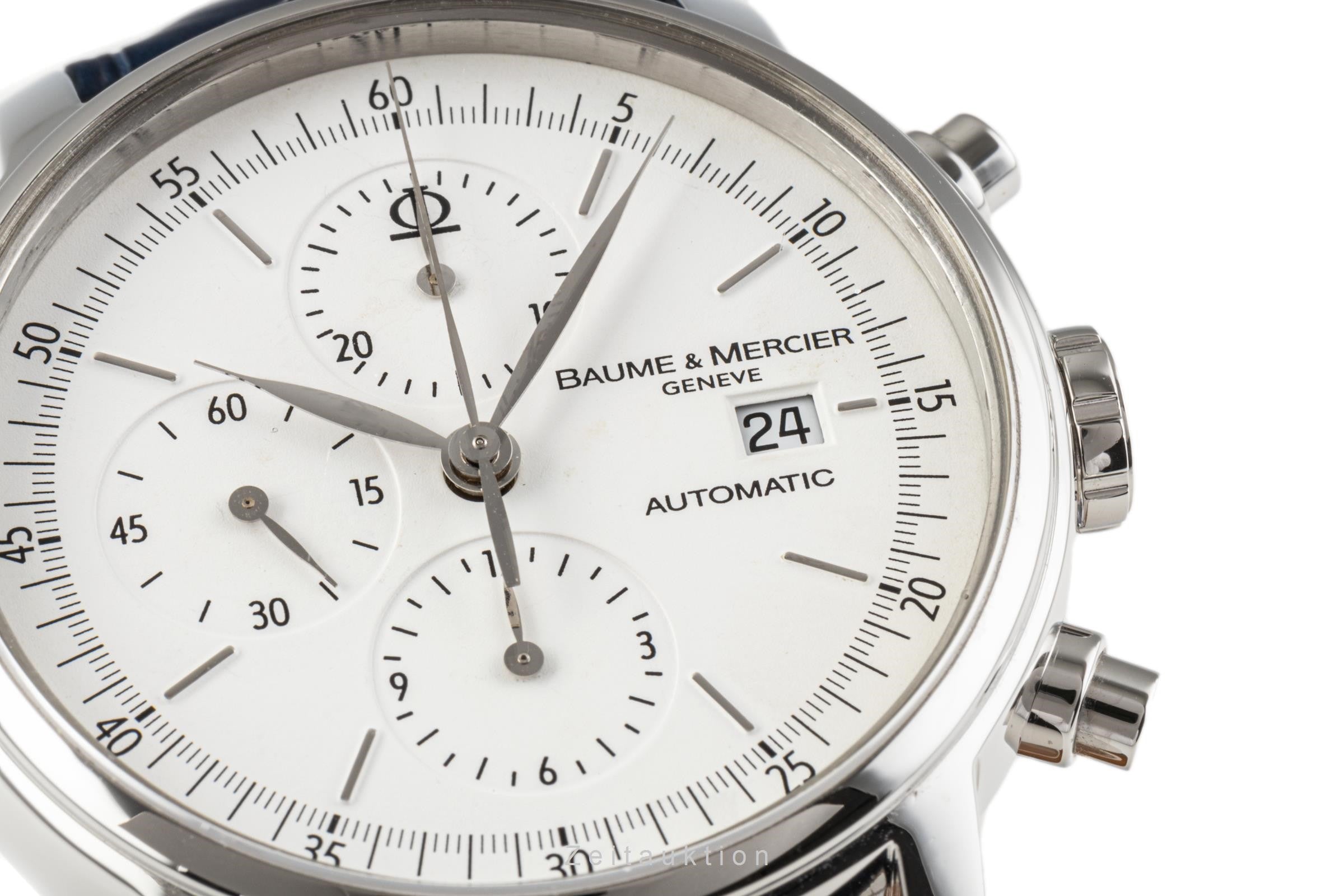 Baume & Mercier Classima Chronograph Stahl Automatik Herrenuhr Ref. 65533  [2300394]