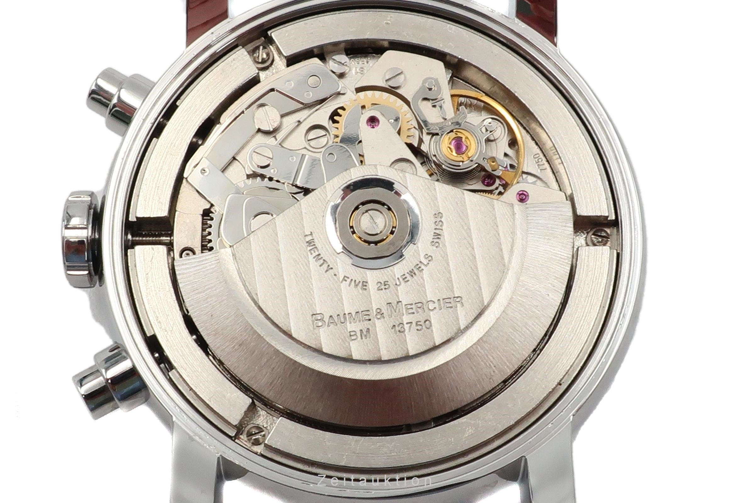 Baume & Mercier Classima Chronograph Stahl Automatik Herrenuhr Ref. 65533  [2300394]