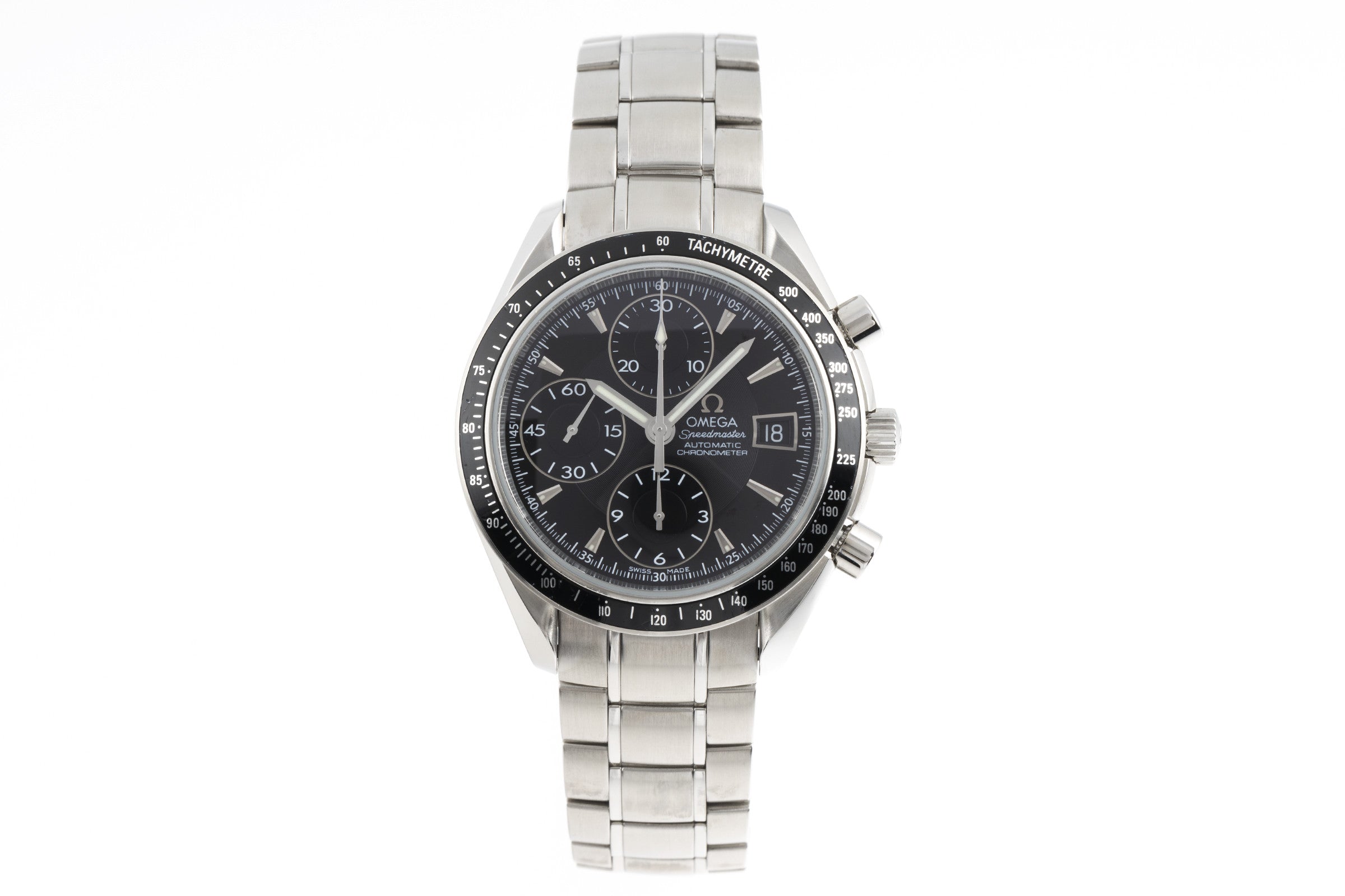 Omega Speedmaster chronograph steel automatic men's watch 3210.50.00  [2300396]