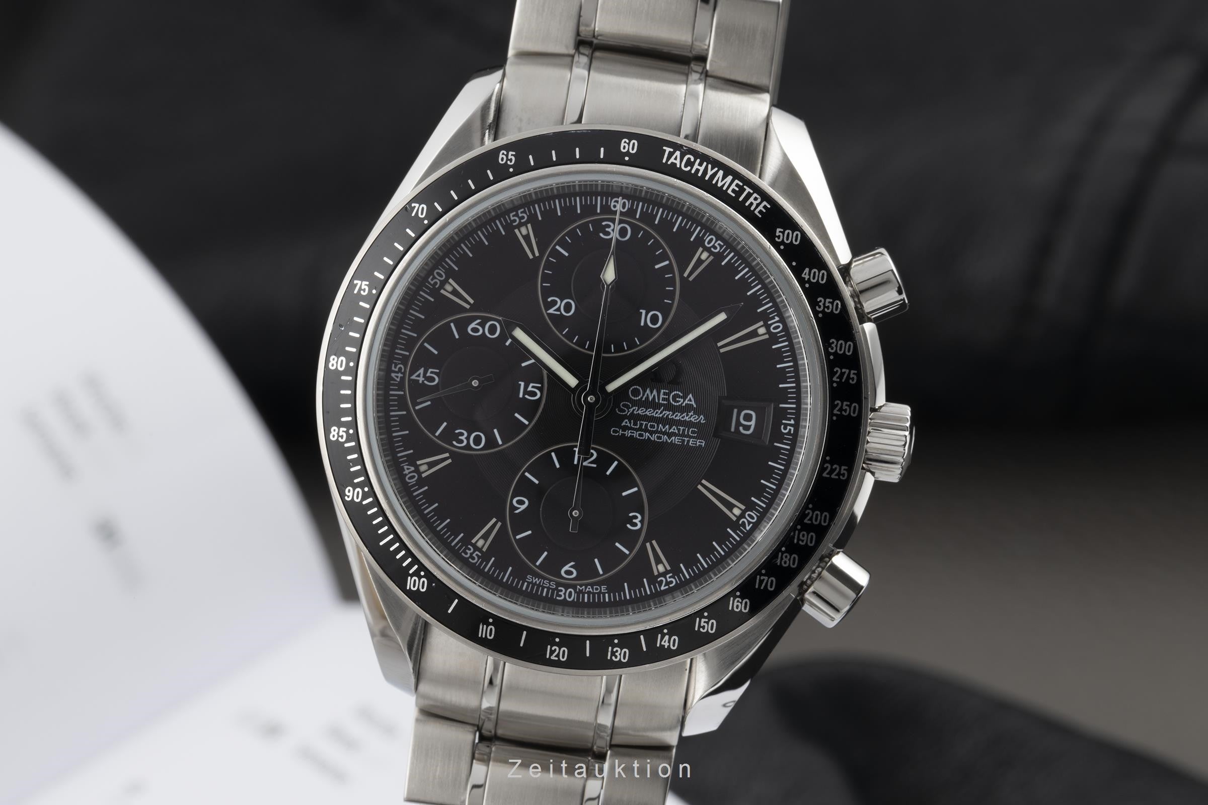 Omega Speedmaster chronograph steel automatic men's watch 3210.50.00  [2300396]