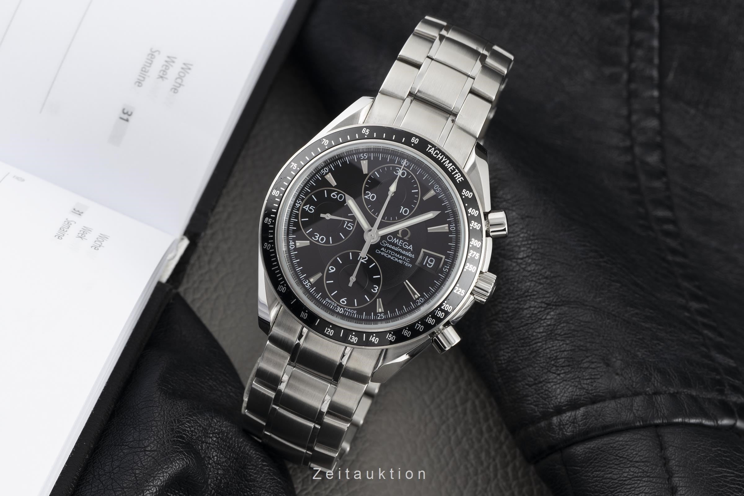 Omega Speedmaster chronograph steel automatic men's watch 3210.50.00  [2300396]