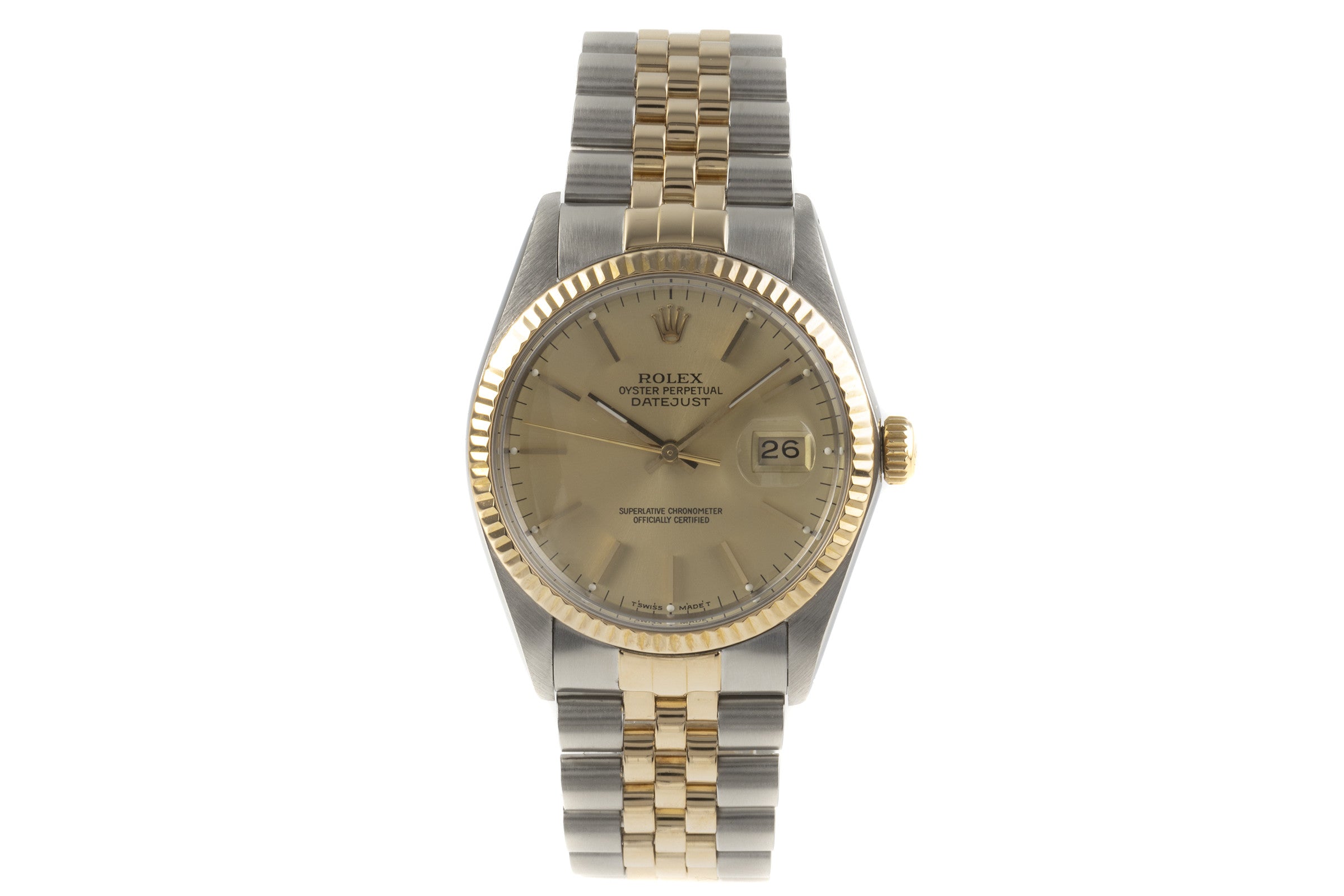 Rolex Datejust 36 Stahl/Gold Automatik Oyster Perpetual Ref. 16013 [2300397]