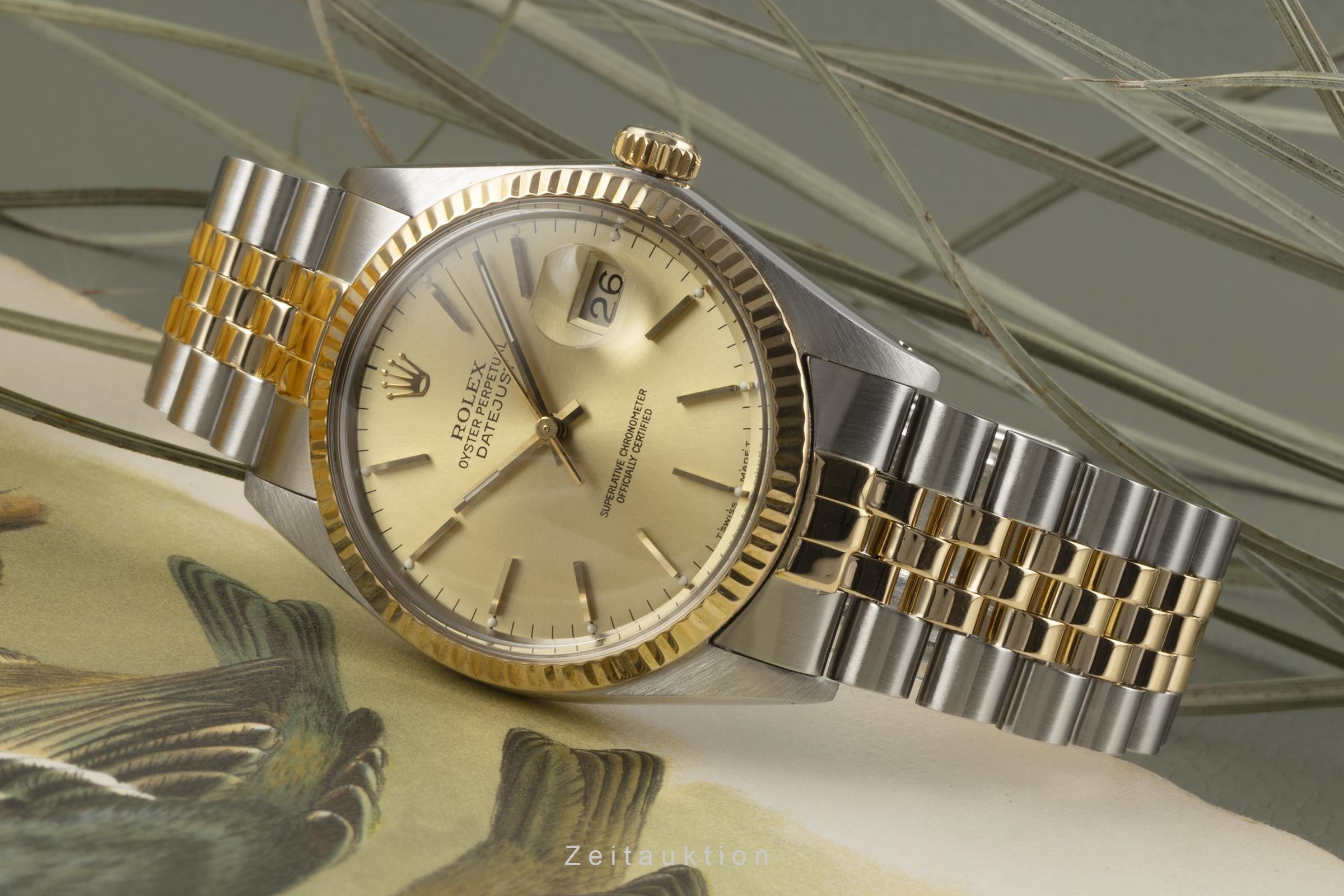 Rolex Datejust 36 Stahl/Gold Automatik Oyster Perpetual Ref. 16013 [2300397]