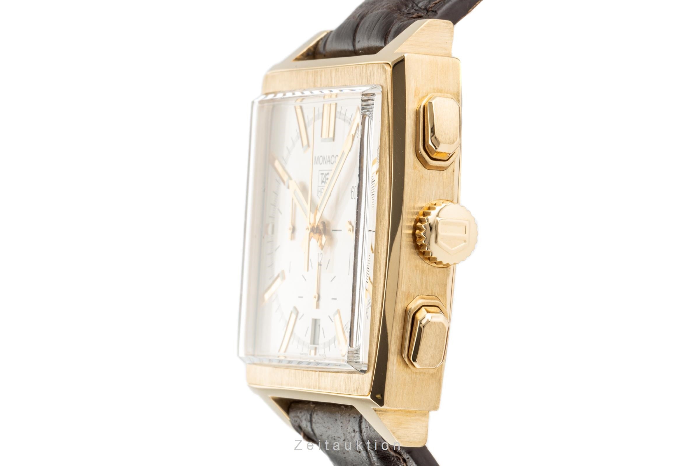 Tag Heuer Monaco chronograph 18 ct gold automatic men's watch CW5140  [2300486]