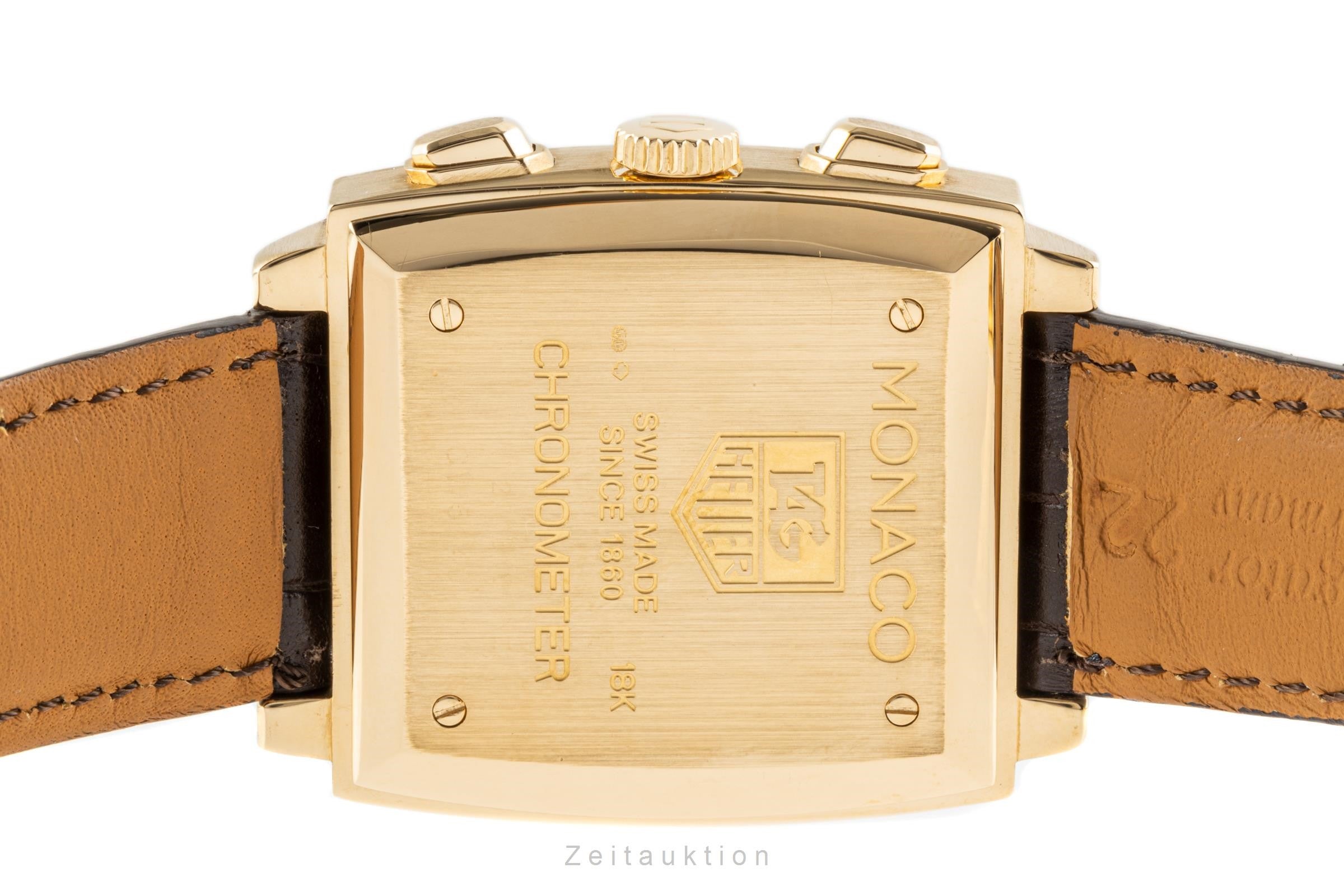 Tag Heuer Monaco chronograph 18 ct gold automatic men's watch CW5140  [2300486]