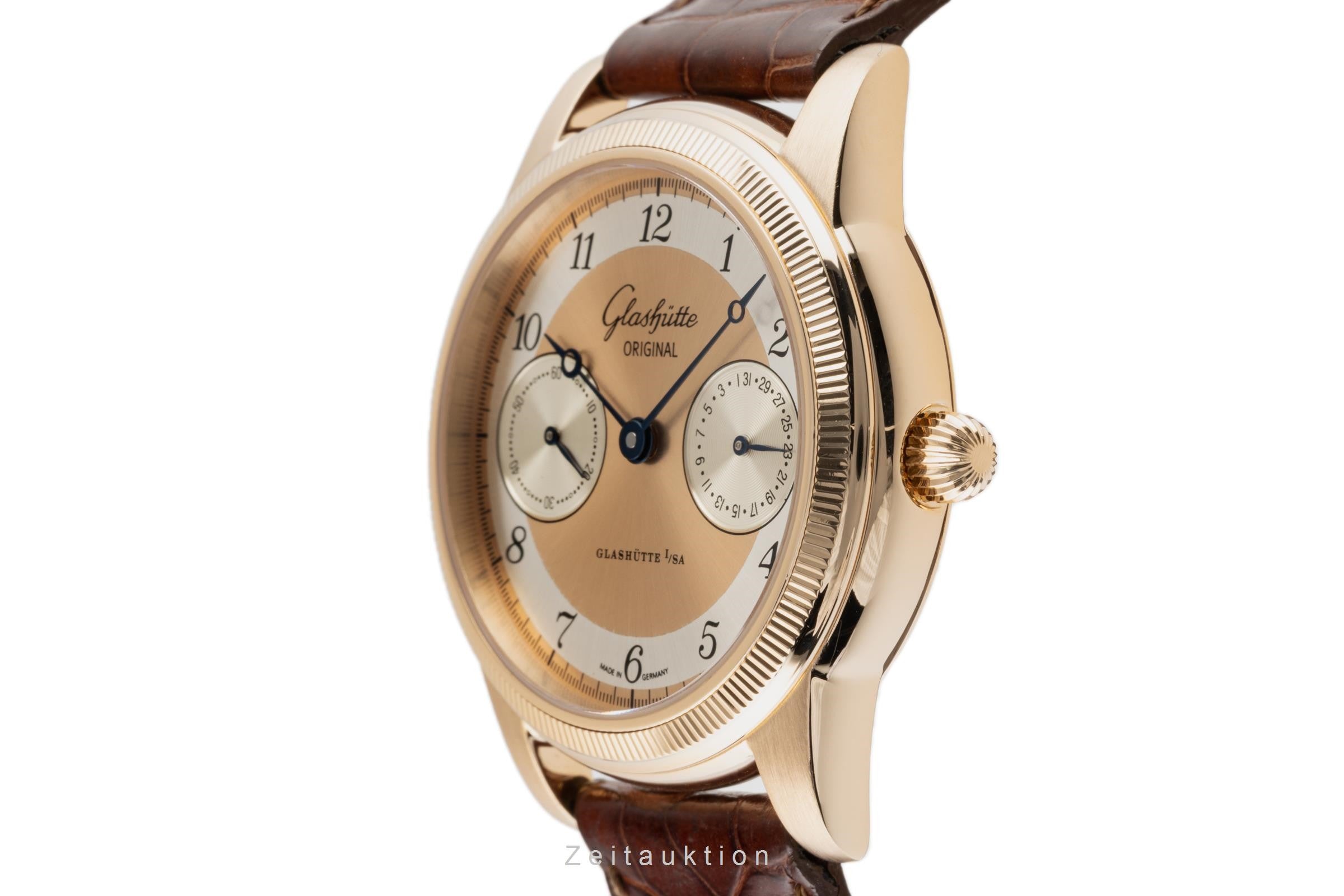 Glashütte 1845 oro de 18 quilates cuerda manual reloj para caballeros 1-49-02-02-02-04  [2300514]