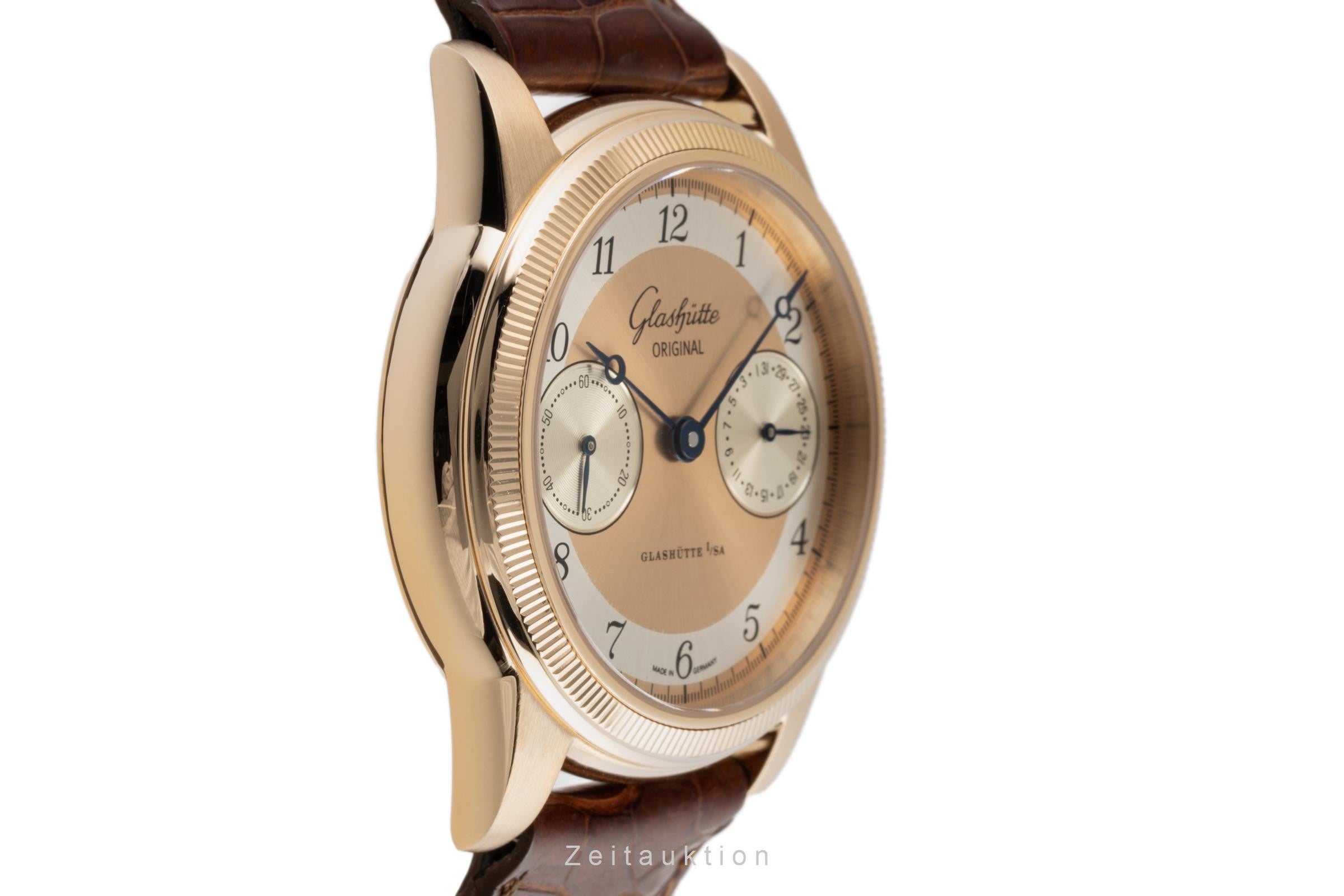 Glashütte 1845 oro de 18 quilates cuerda manual reloj para caballeros 1-49-02-02-02-04  [2300514]