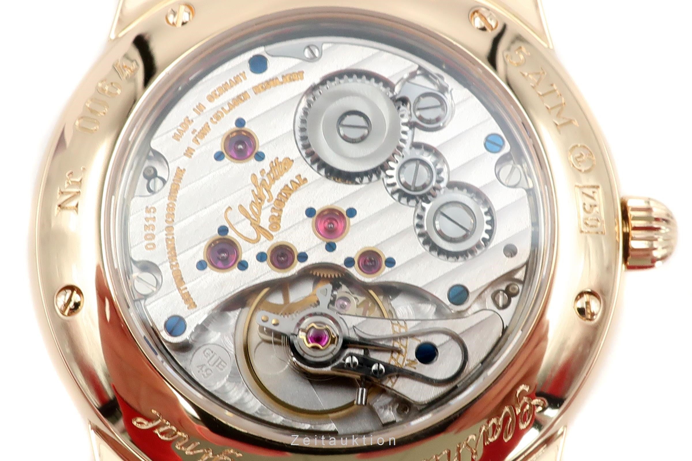 Glashütte 1845 oro de 18 quilates cuerda manual reloj para caballeros 1-49-02-02-02-04  [2300514]