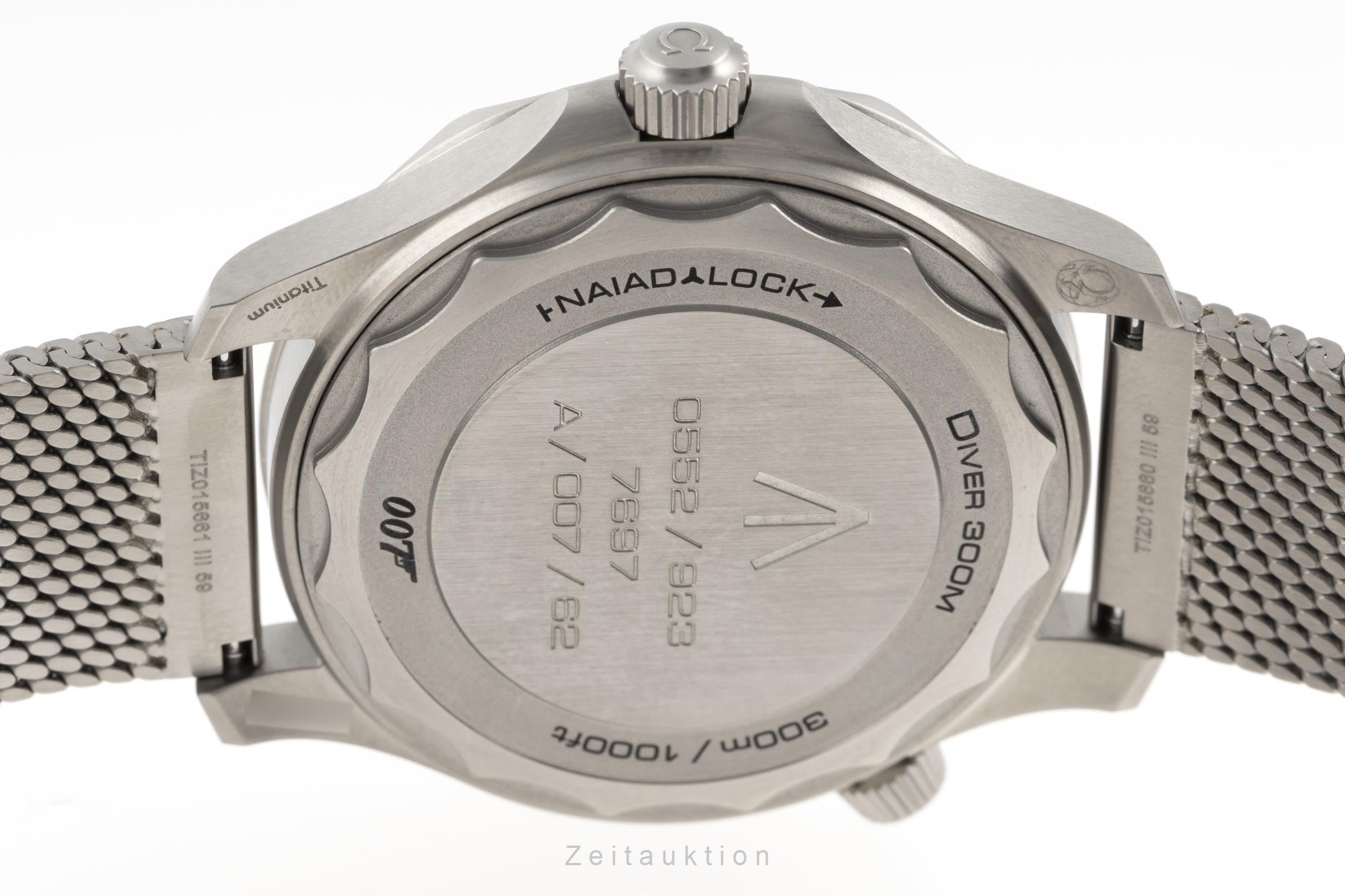 Omega Seamaster titanium automatic men's watch 210.90.42.20.01.001 LP: 10700EUR  [2300518]