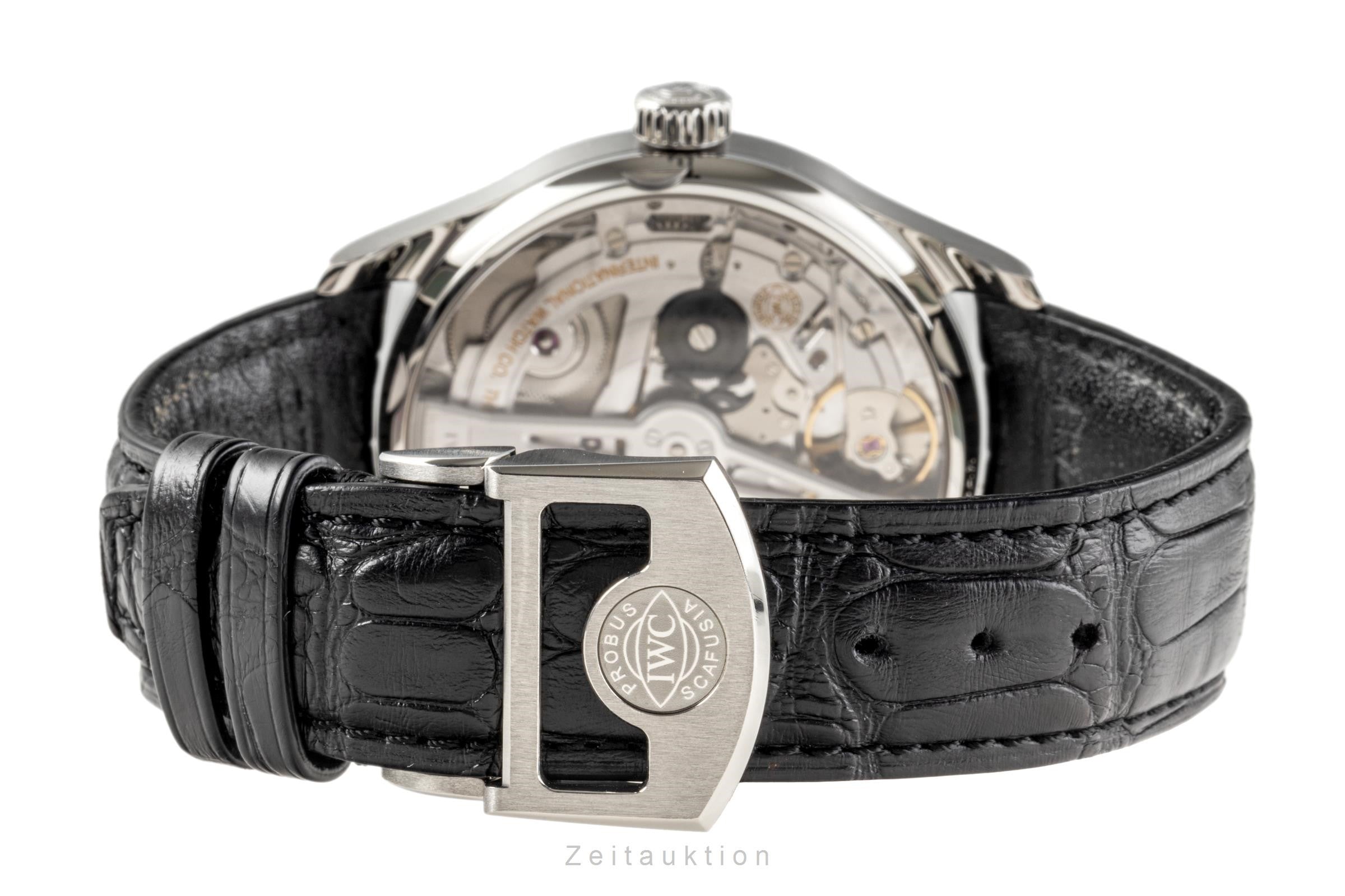 IWC Portugieser acero automático reloj para caballeros IW500705 LP: 12800EUR  [2300558]