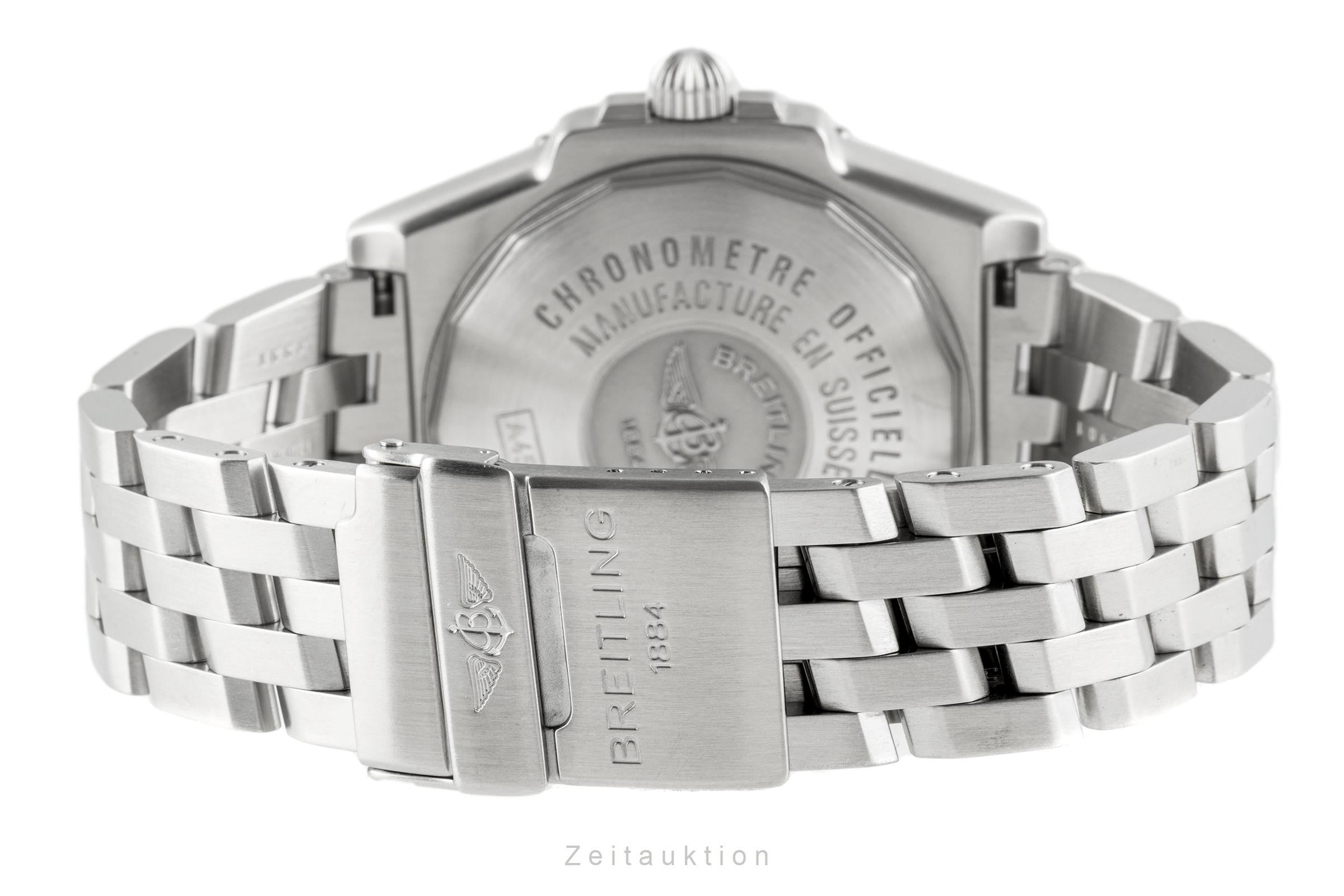 Breitling Headwind Day-Date Blue Dial Automatik Edelstahl Herrenuhr Ref. A45355 [2300593]