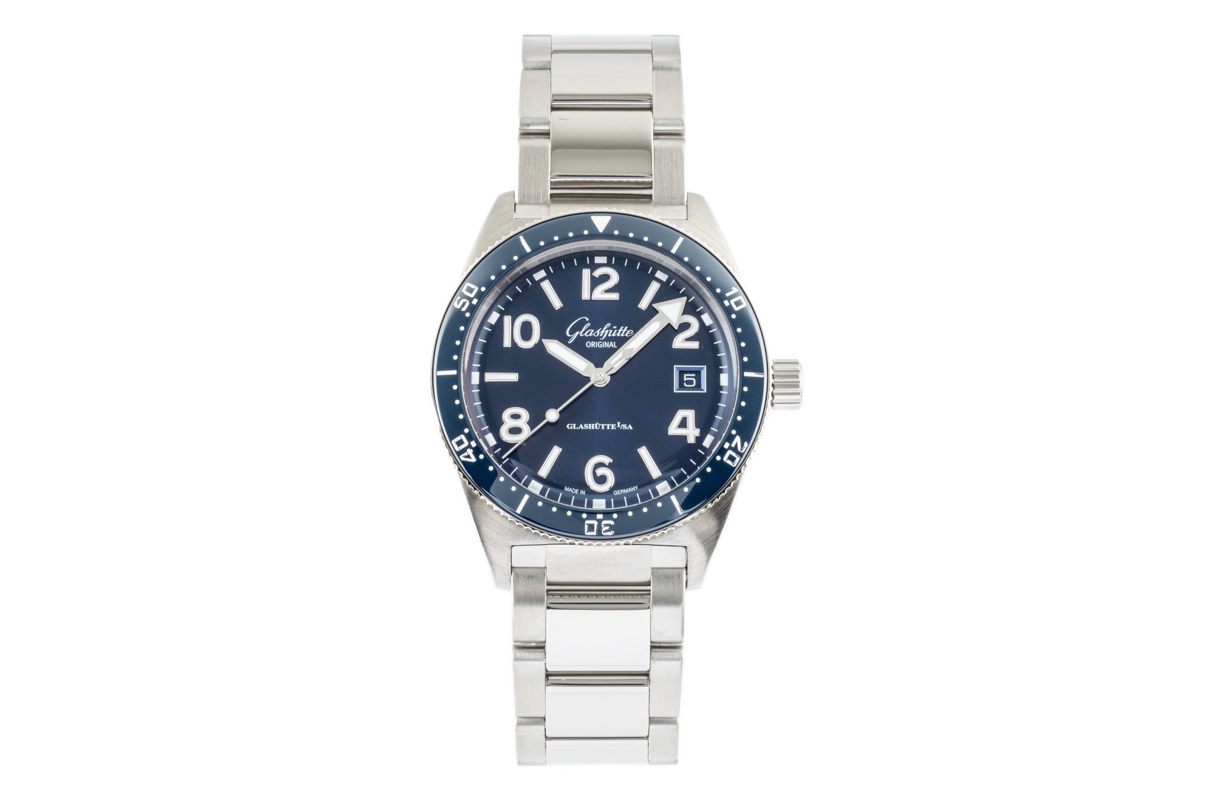 Glashütte SeaQ steel automatic men's watch 139-11-09-81-70 LP: 11100EUR  [2300595]