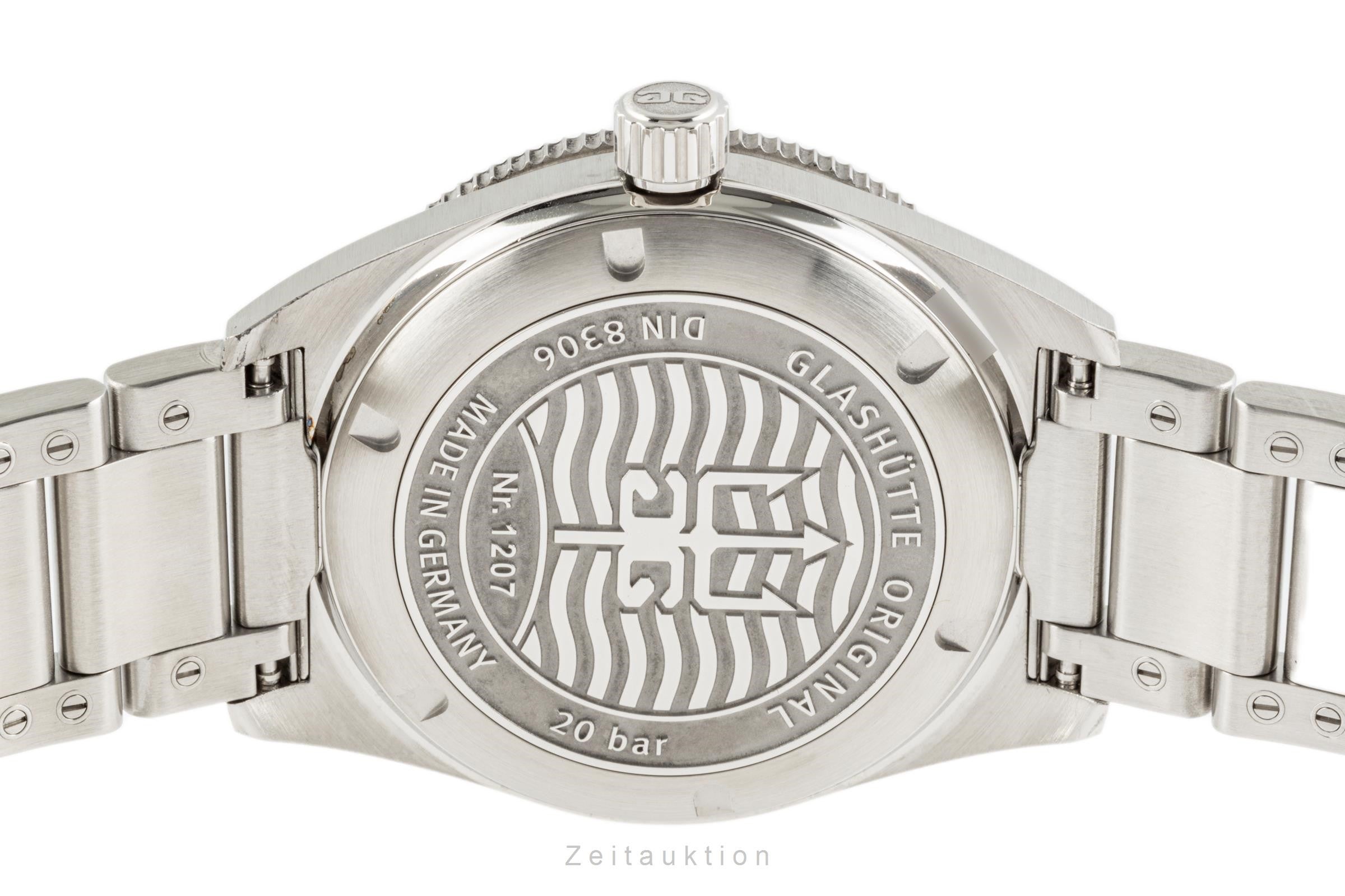 Glashütte SeaQ steel automatic men's watch 139-11-09-81-70 LP: 11100EUR  [2300595]