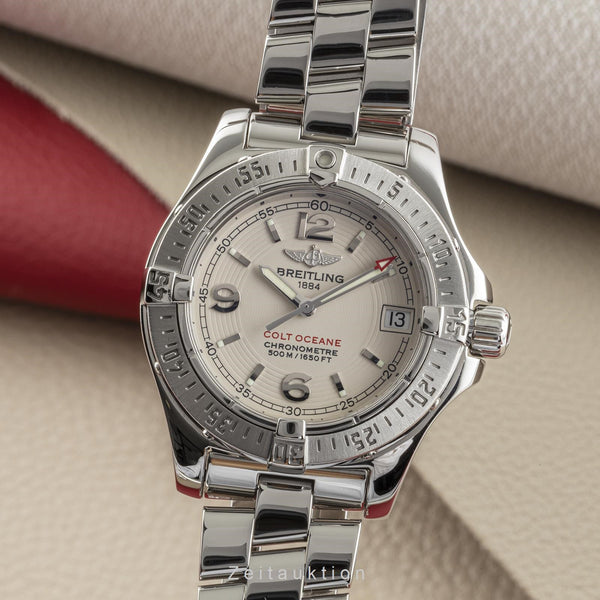 Breitling Colt Oceane Chronometer Datum Lady Edelstahl Damenuhr Ref. A77380 [2300633]