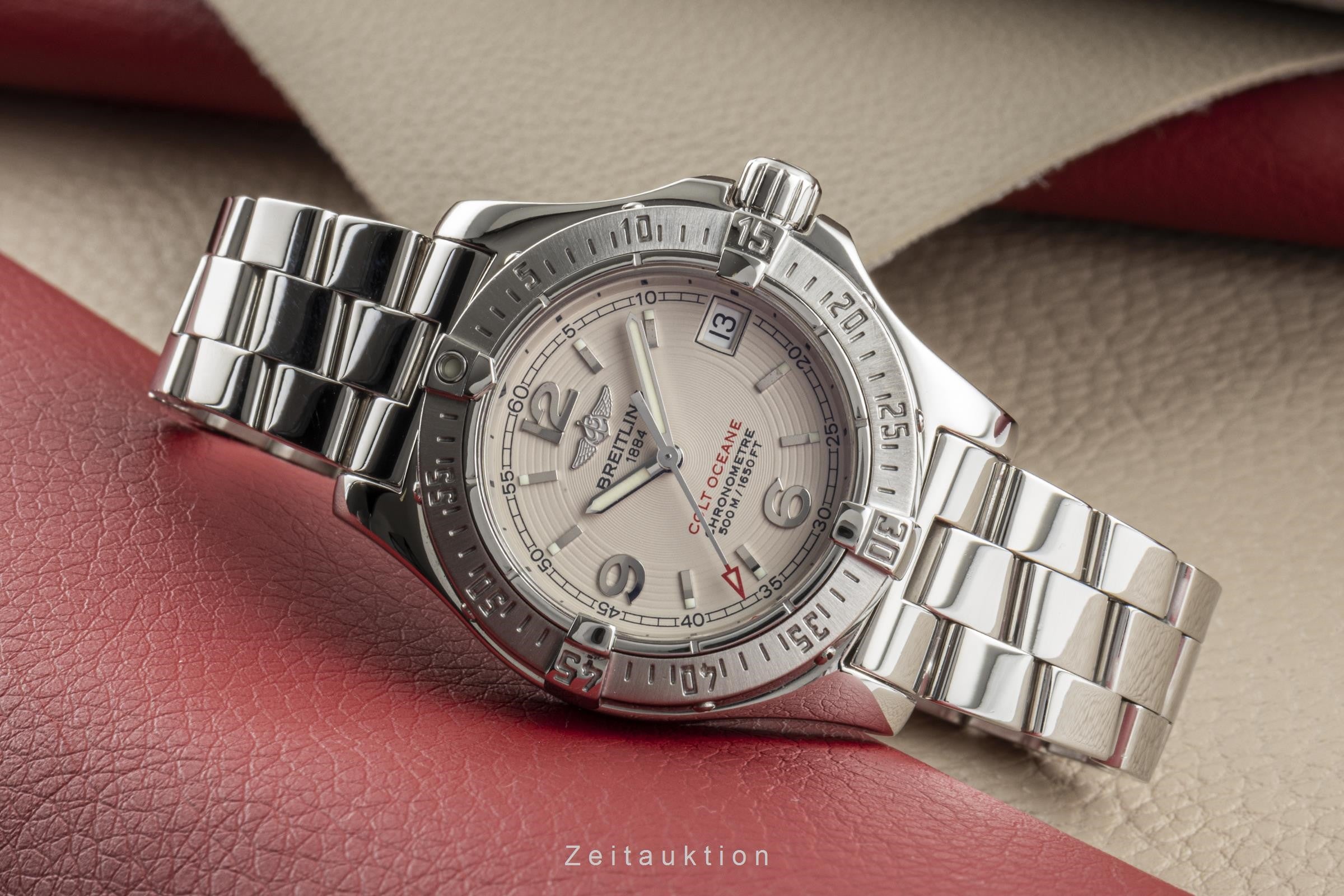 Breitling Colt Oceane Chronometer Datum Lady Edelstahl Damenuhr Ref. A77380 [2300633]