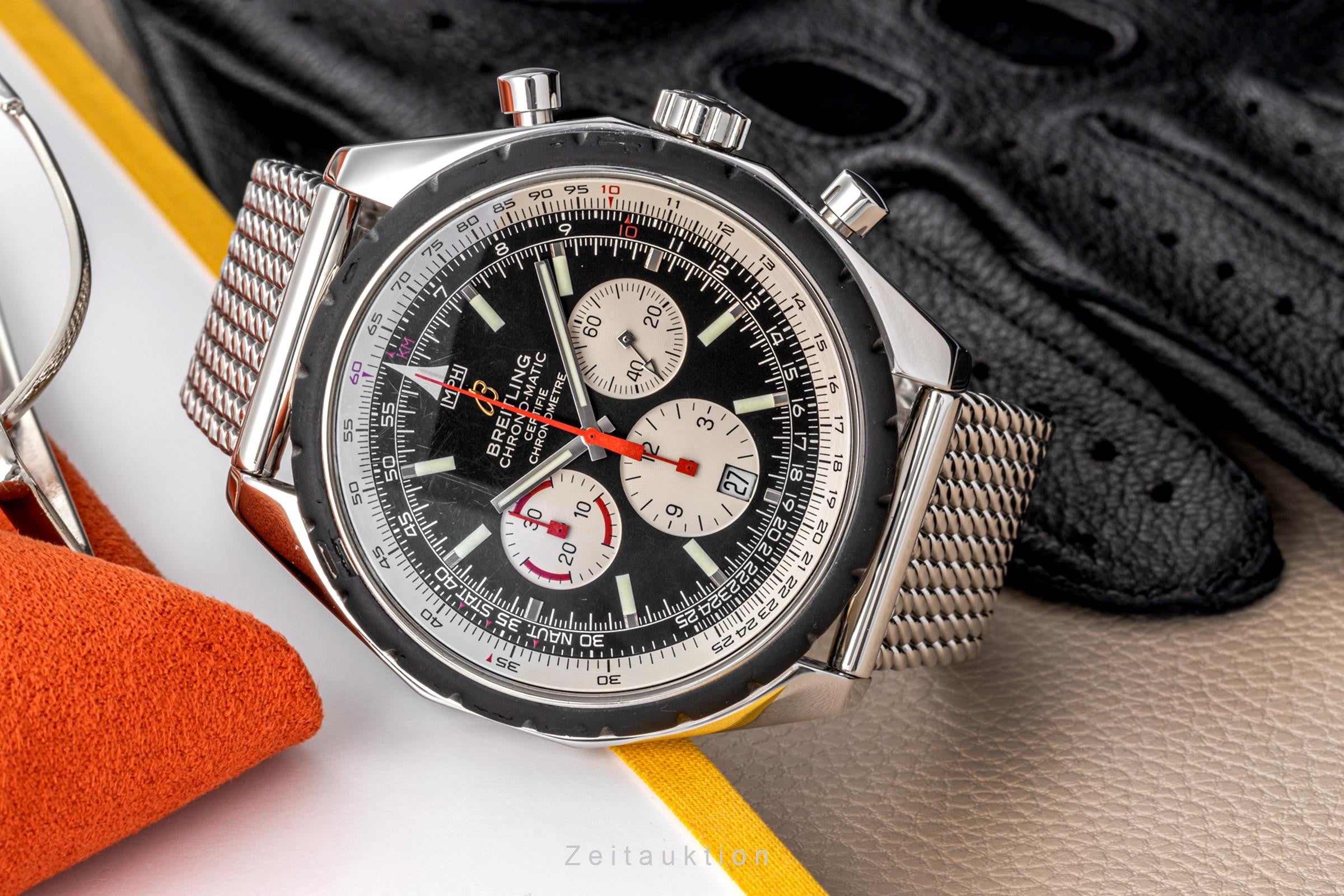 Breitling Chrono-Matic chronograph steel automatic Kal. B14 Ref