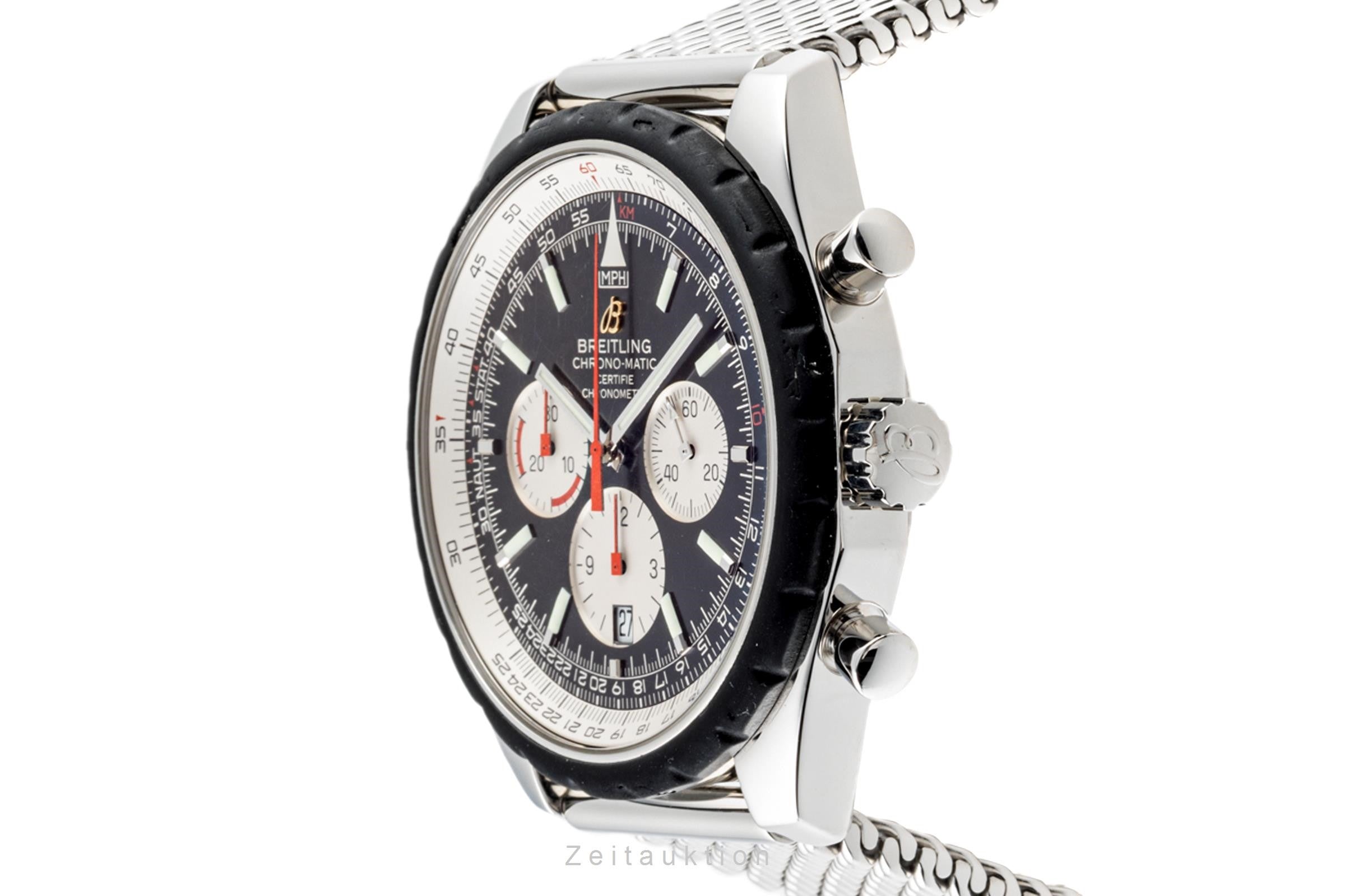 Breitling Chrono-Matic cronógrafo acero automático reloj para caballeros A14360 LP: 5180EUR  [2300642]
