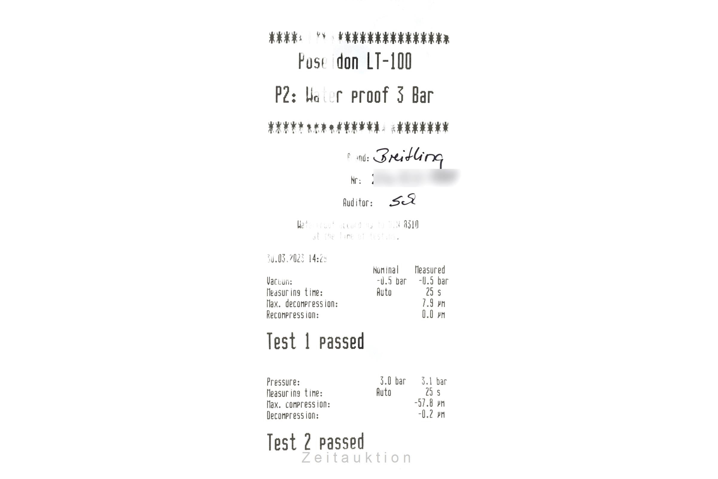 Breitling Chrono-Matic cronógrafo acero automático reloj para caballeros A14360 LP: 5180EUR  [2300642]