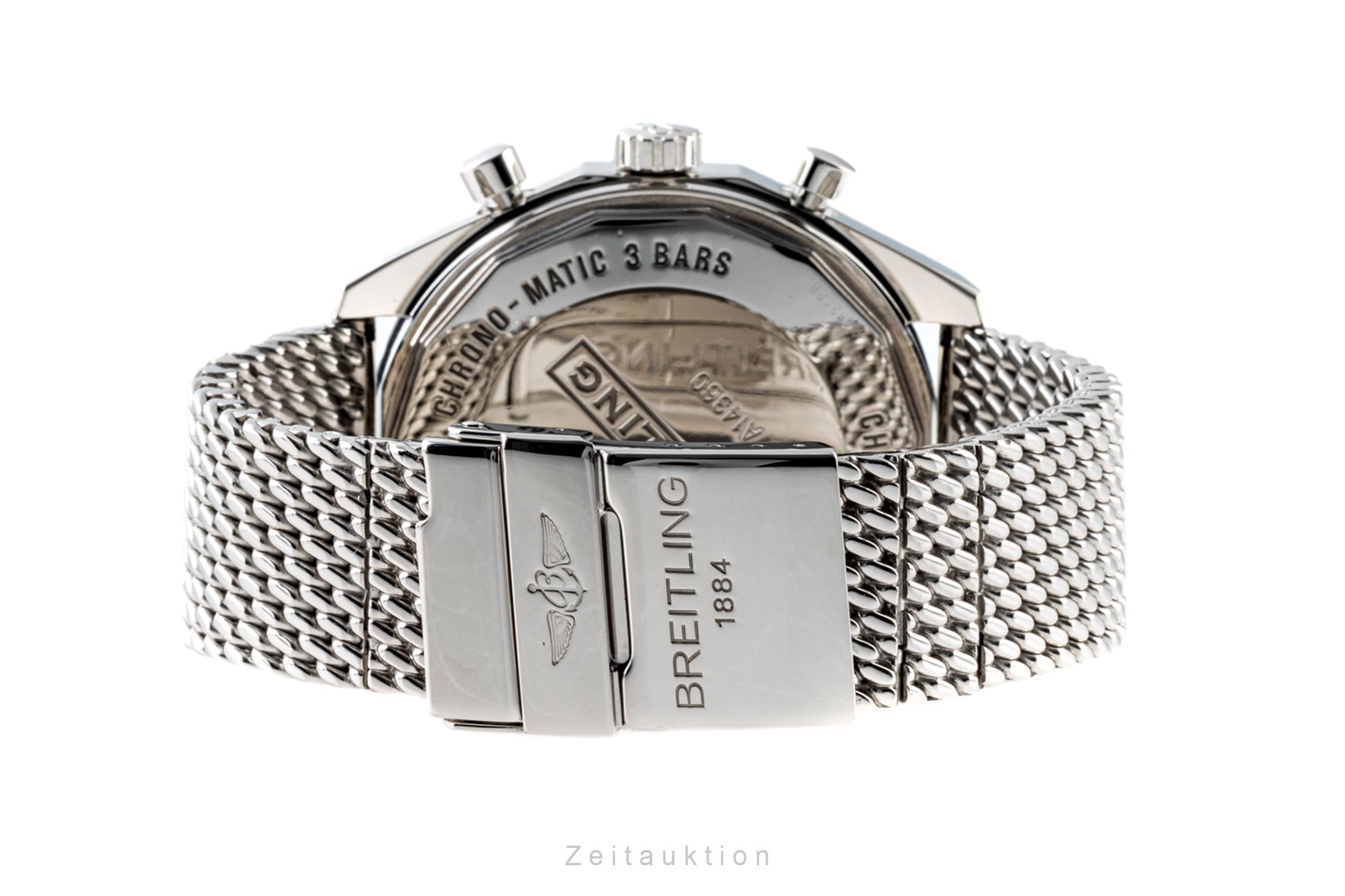 Breitling Chrono-Matic cronógrafo acero automático reloj para caballeros A14360 LP: 5180EUR  [2300642]