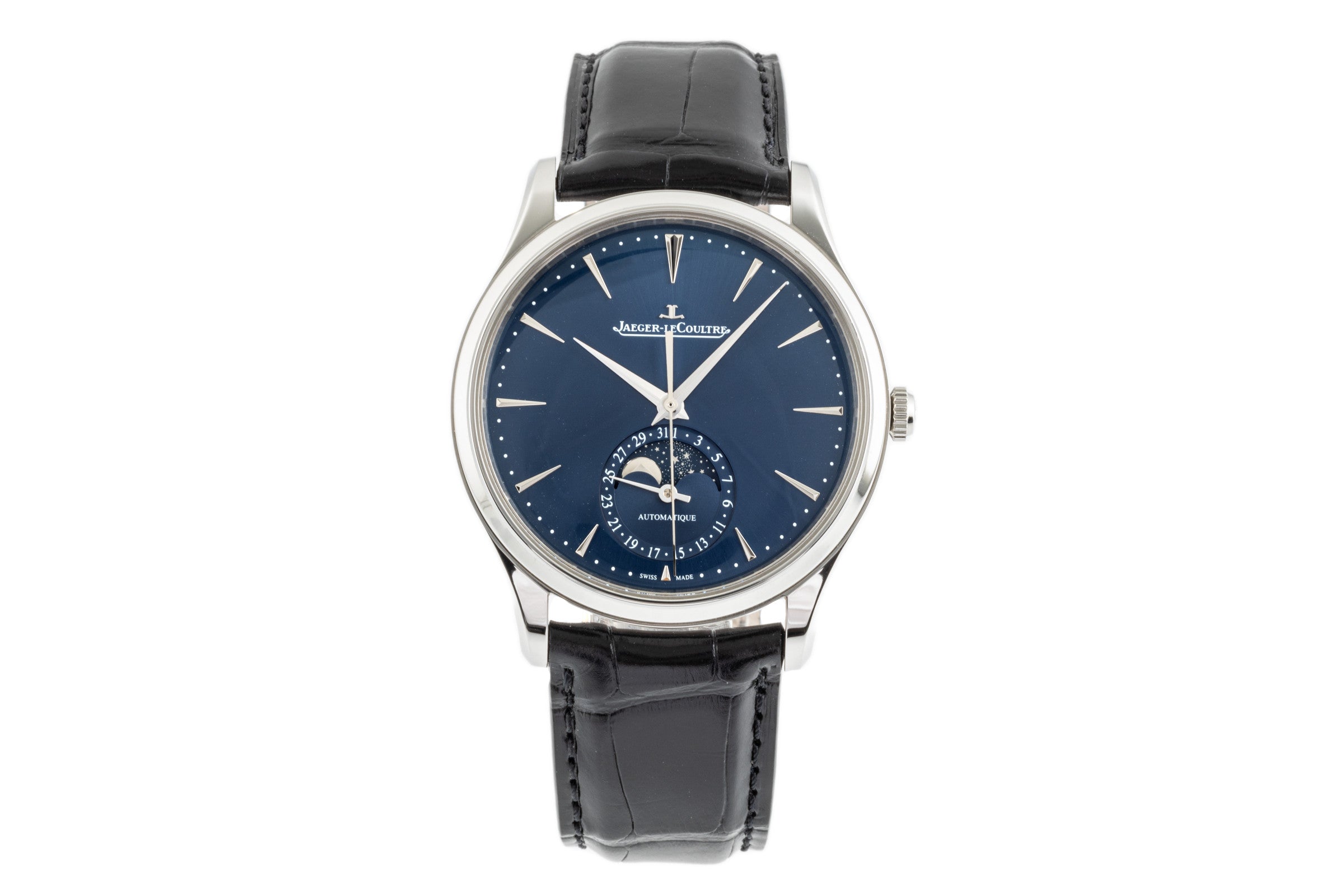 Jaeger LeCoultre Master Ultra Thin Moon Blue Automatik Q1368480 NP: 12400,- € [2300700]