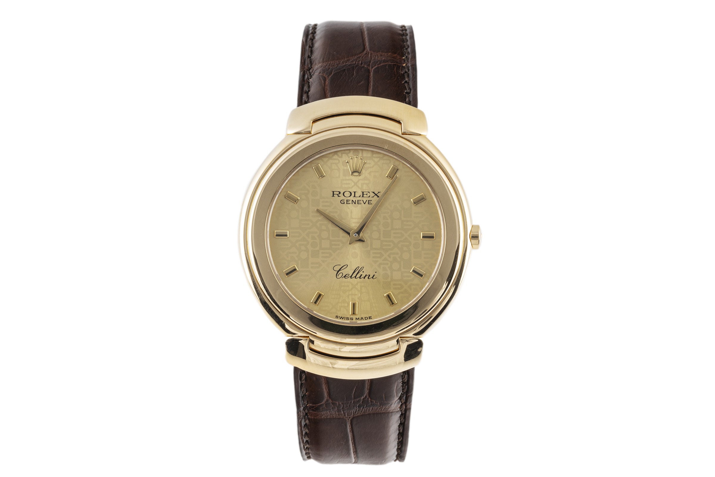 Rolex Cellini or 18 ct quartz montre pour hommes 6623  [2300701]