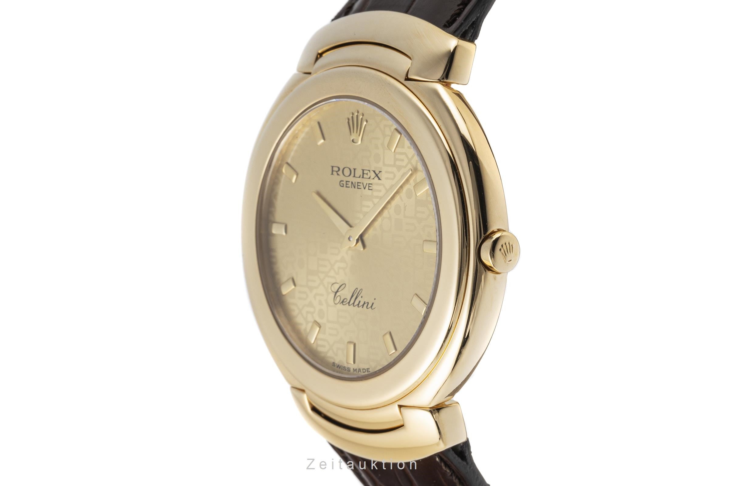 Rolex Cellini or 18 ct quartz montre pour hommes 6623  [2300701]