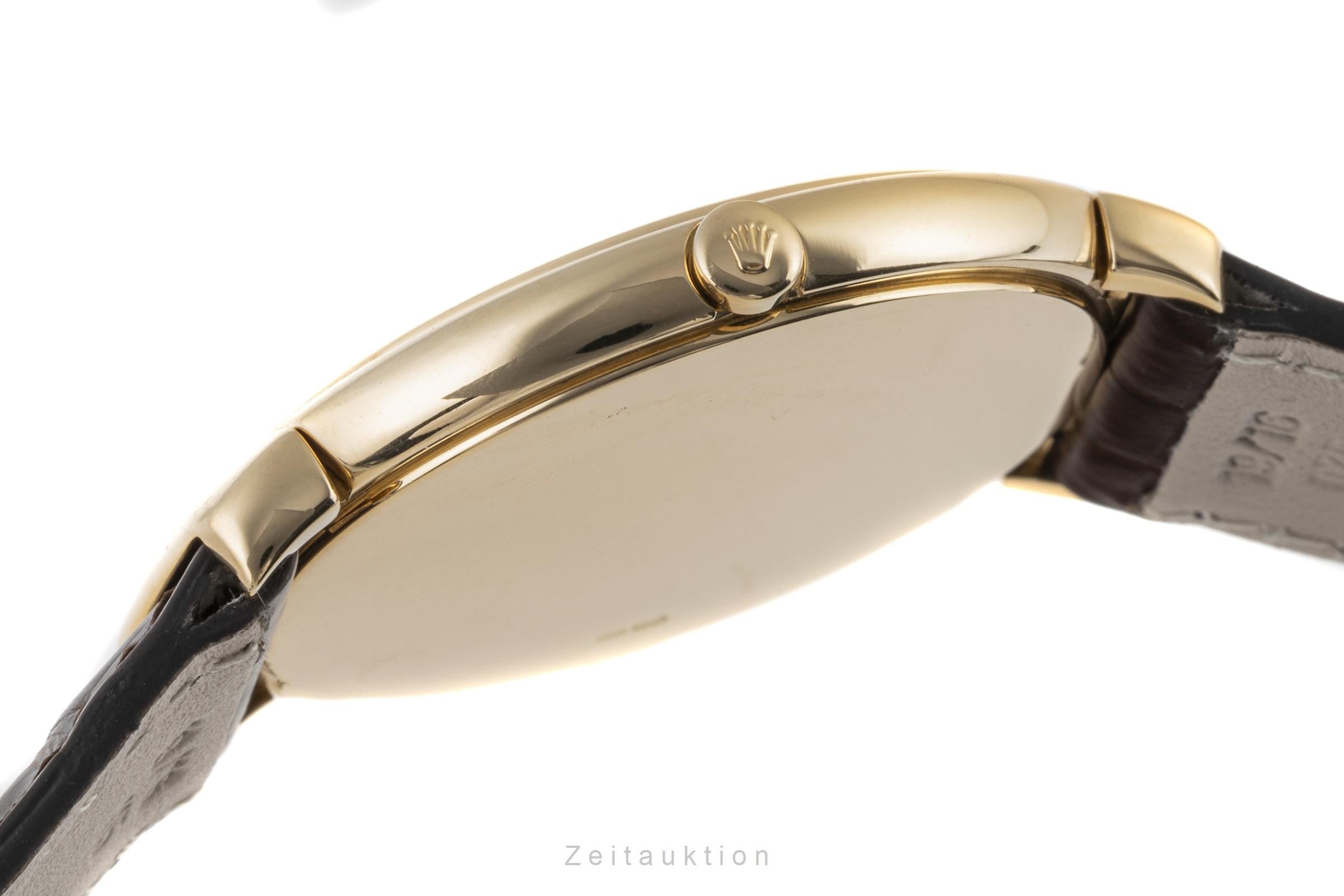 Rolex Cellini or 18 ct quartz montre pour hommes 6623  [2300701]